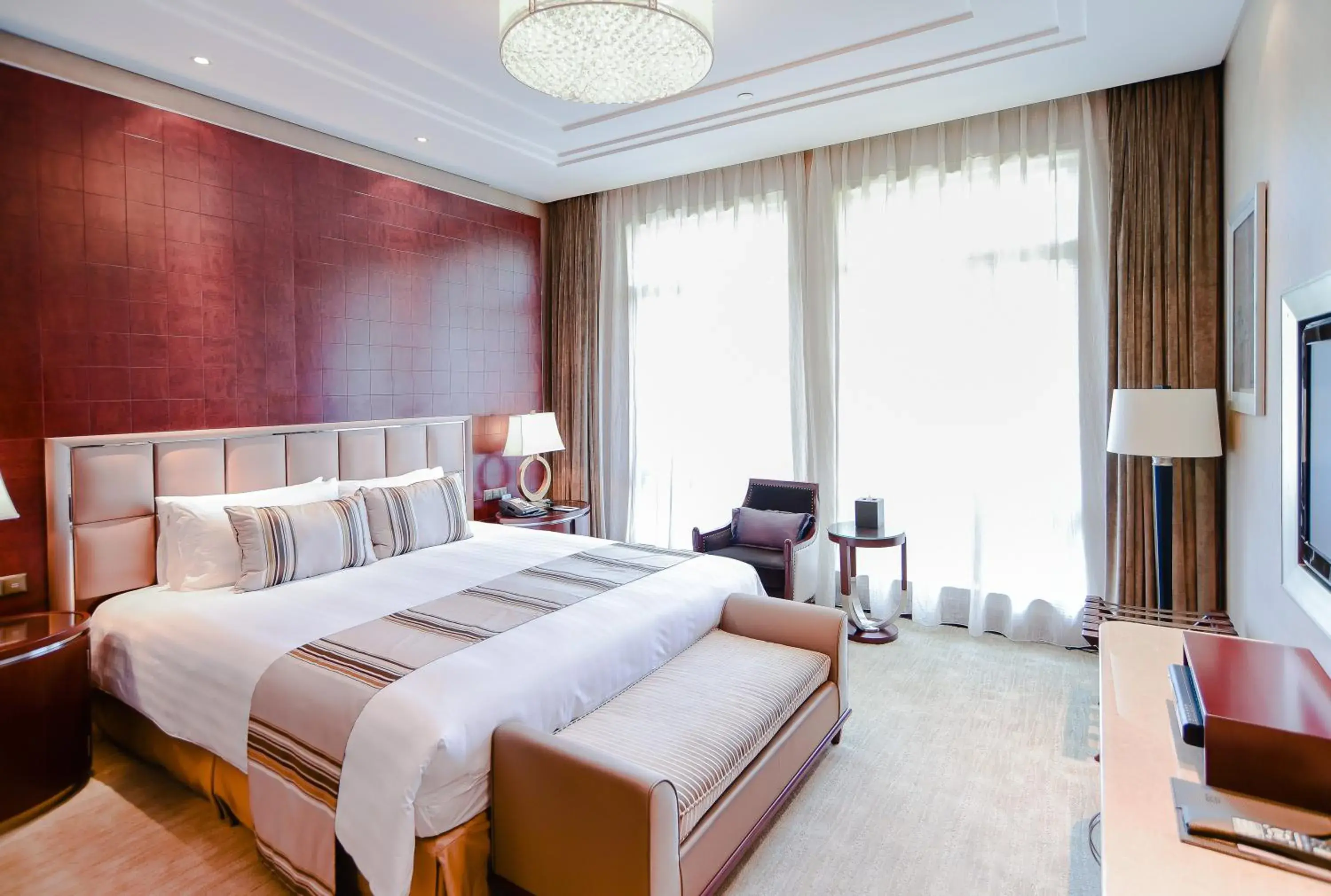 Photo of the whole room, Bed in Xijiao State Guest Hotel