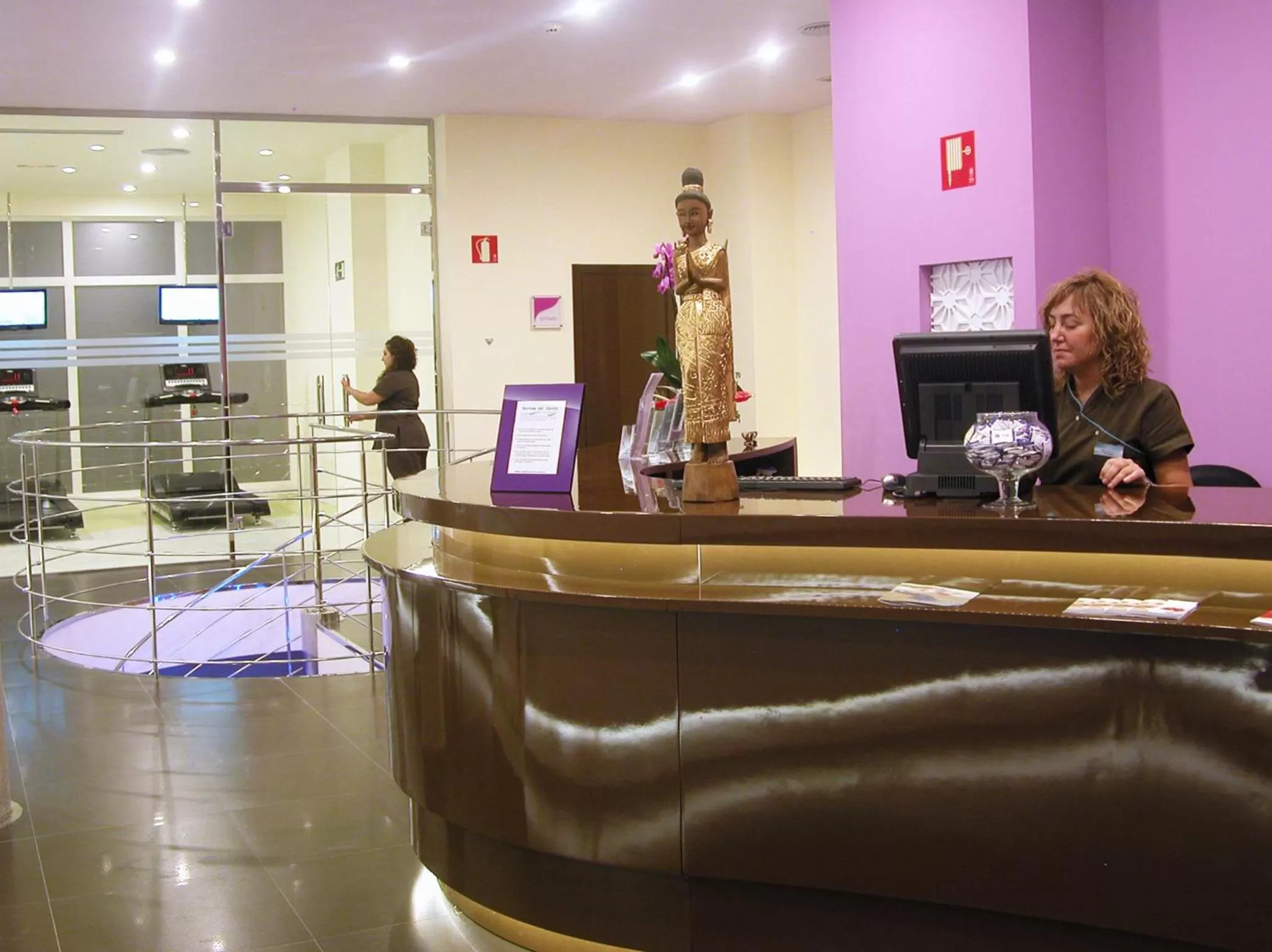 Hot Spring Bath in Hotel Palacio Albacete & SPA