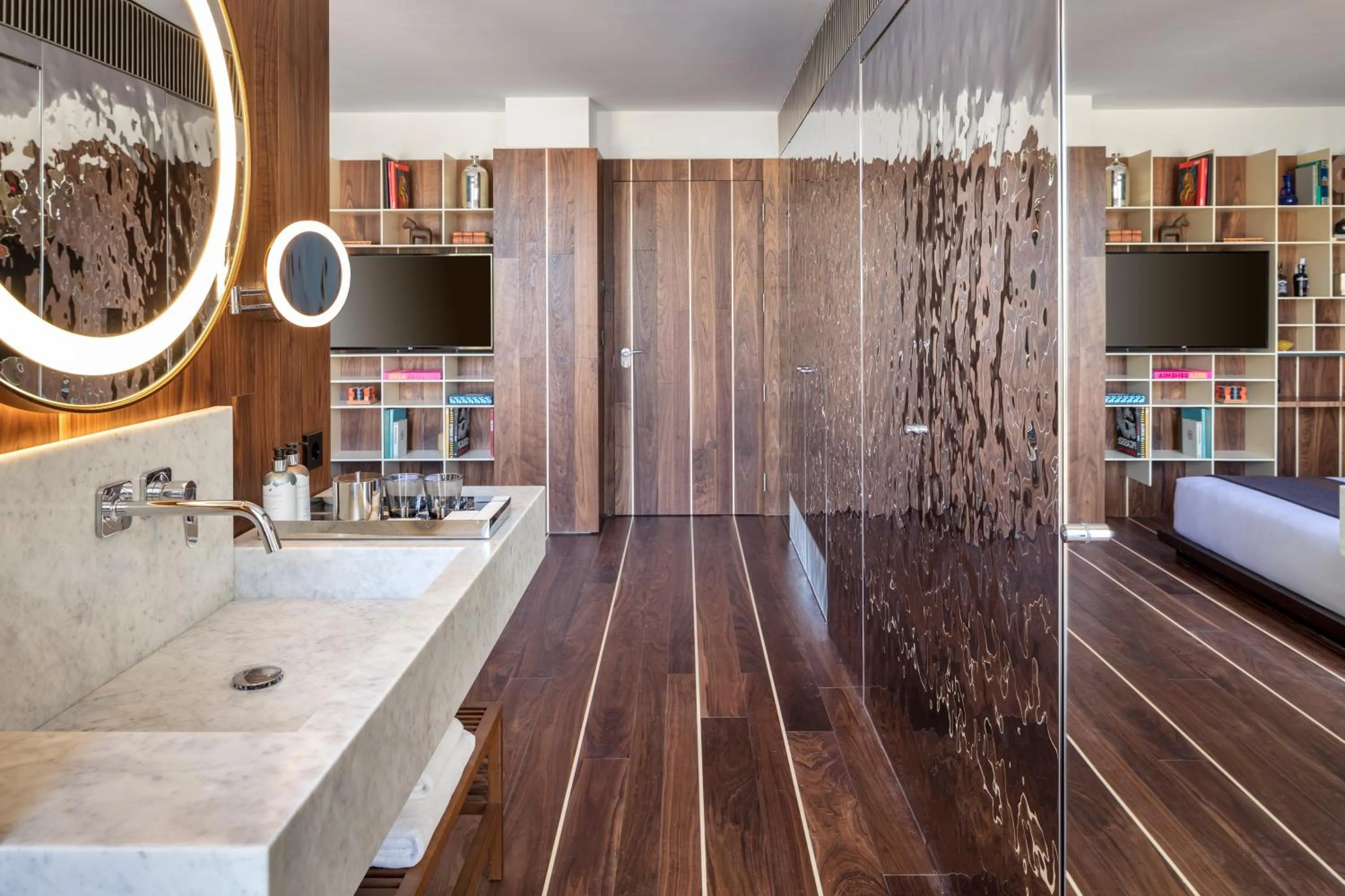 Library in Sir Joan Hotel, part of Sircle Collection