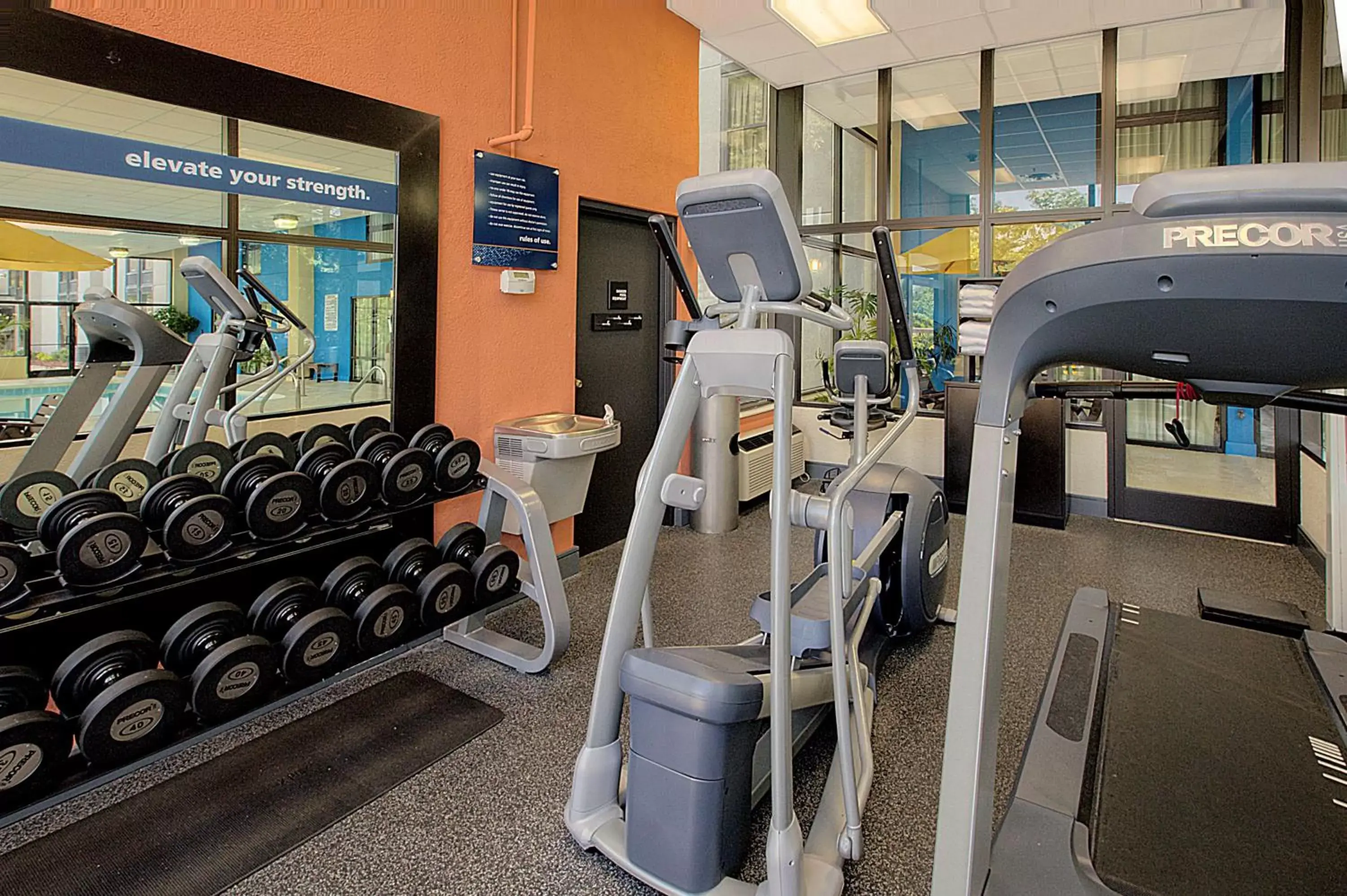 Fitness centre/facilities, Fitness Center/Facilities in Hampton Inn Asheville-Tunnel Road