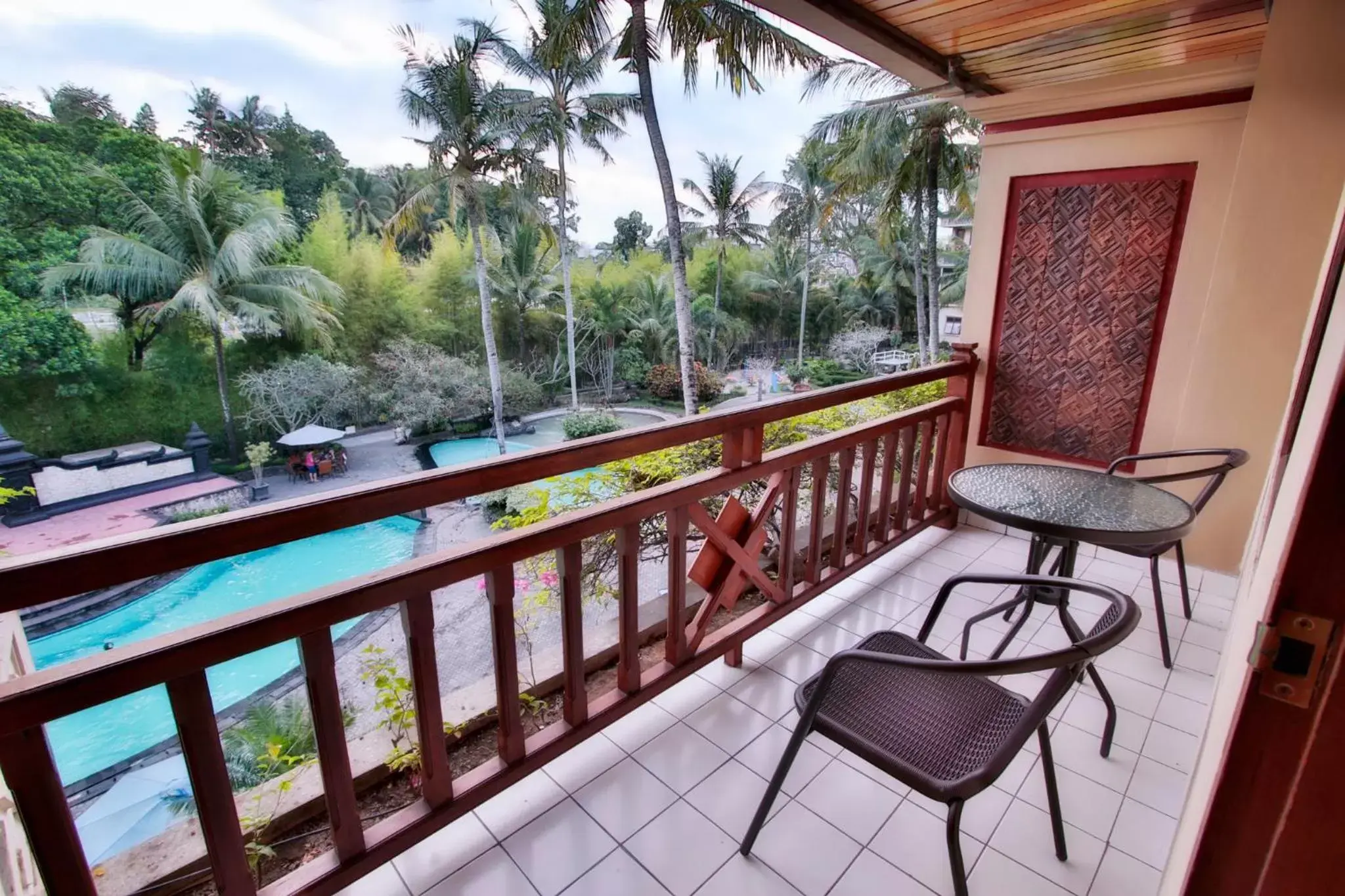 Balcony/Terrace in The Jayakarta Yogyakarta Hotel & Spa