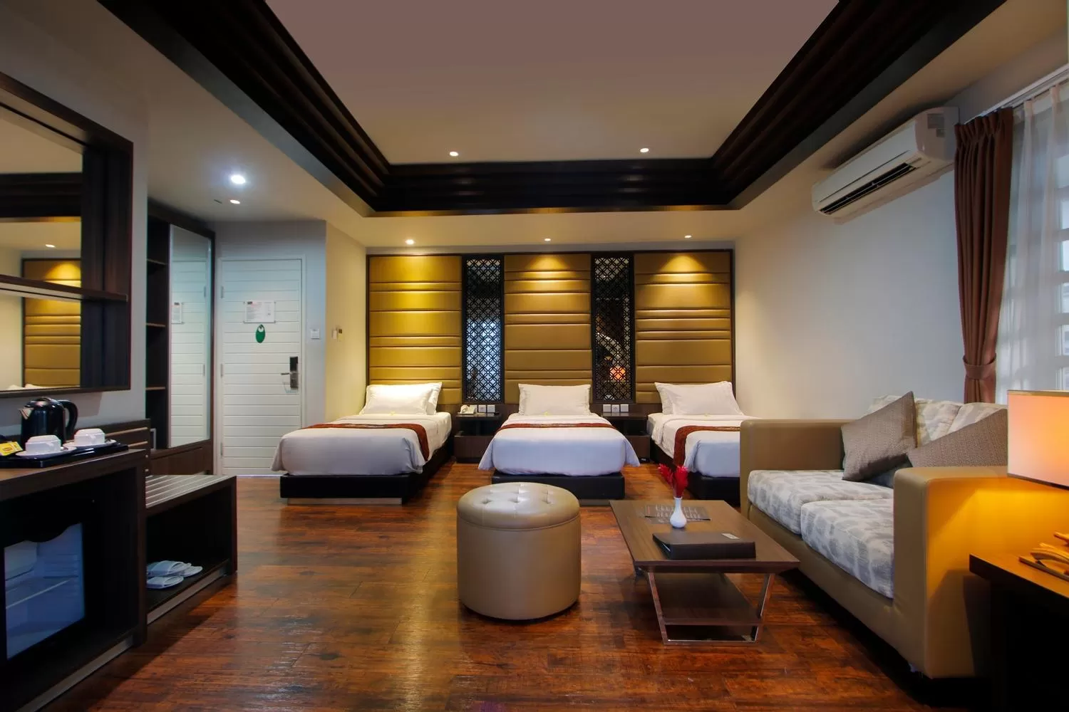 Photo of the whole room, Bed in The Lerina Hotel Nusa Dua