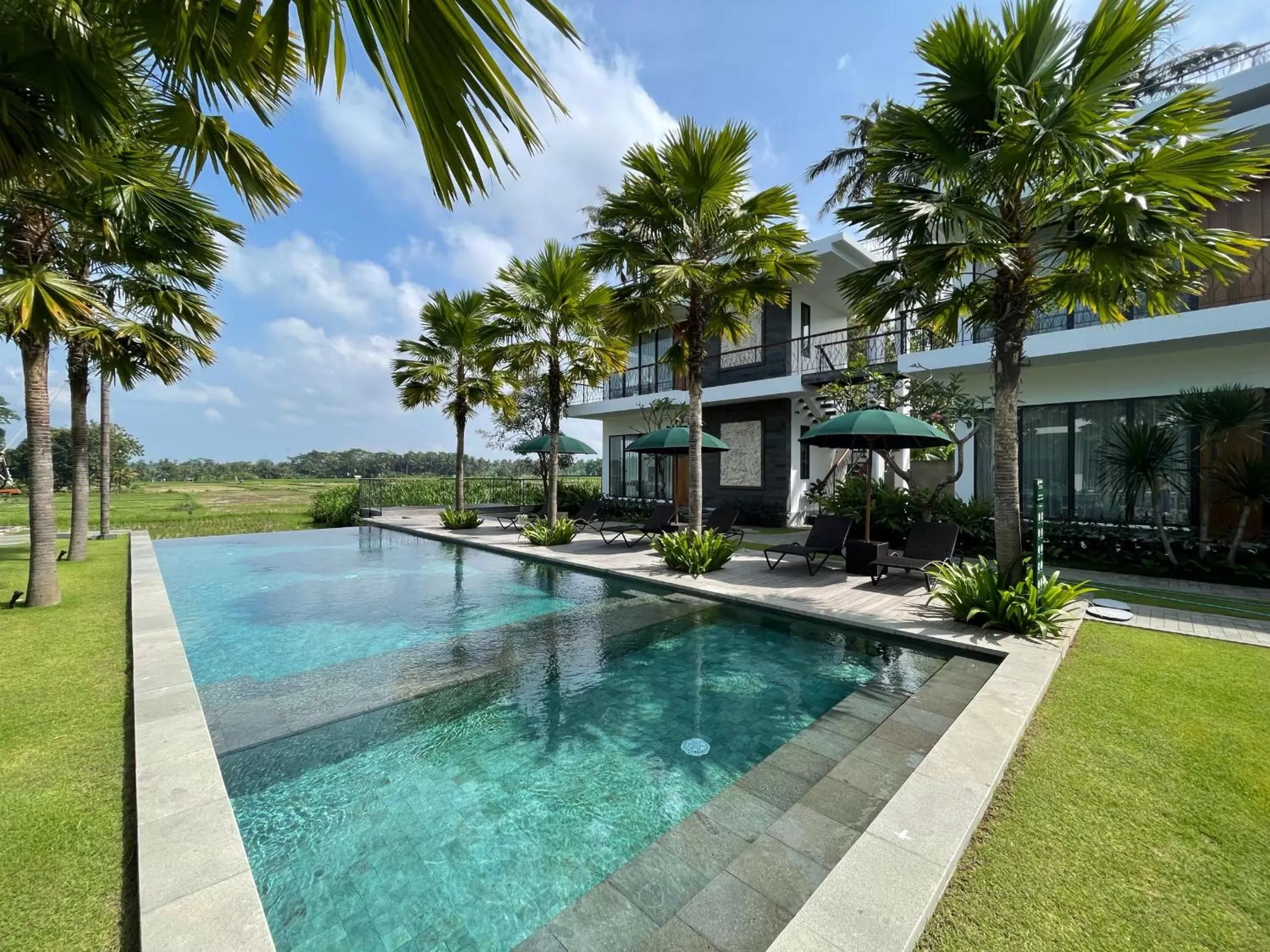 Swimming Pool in The Valerian Villa Ubud