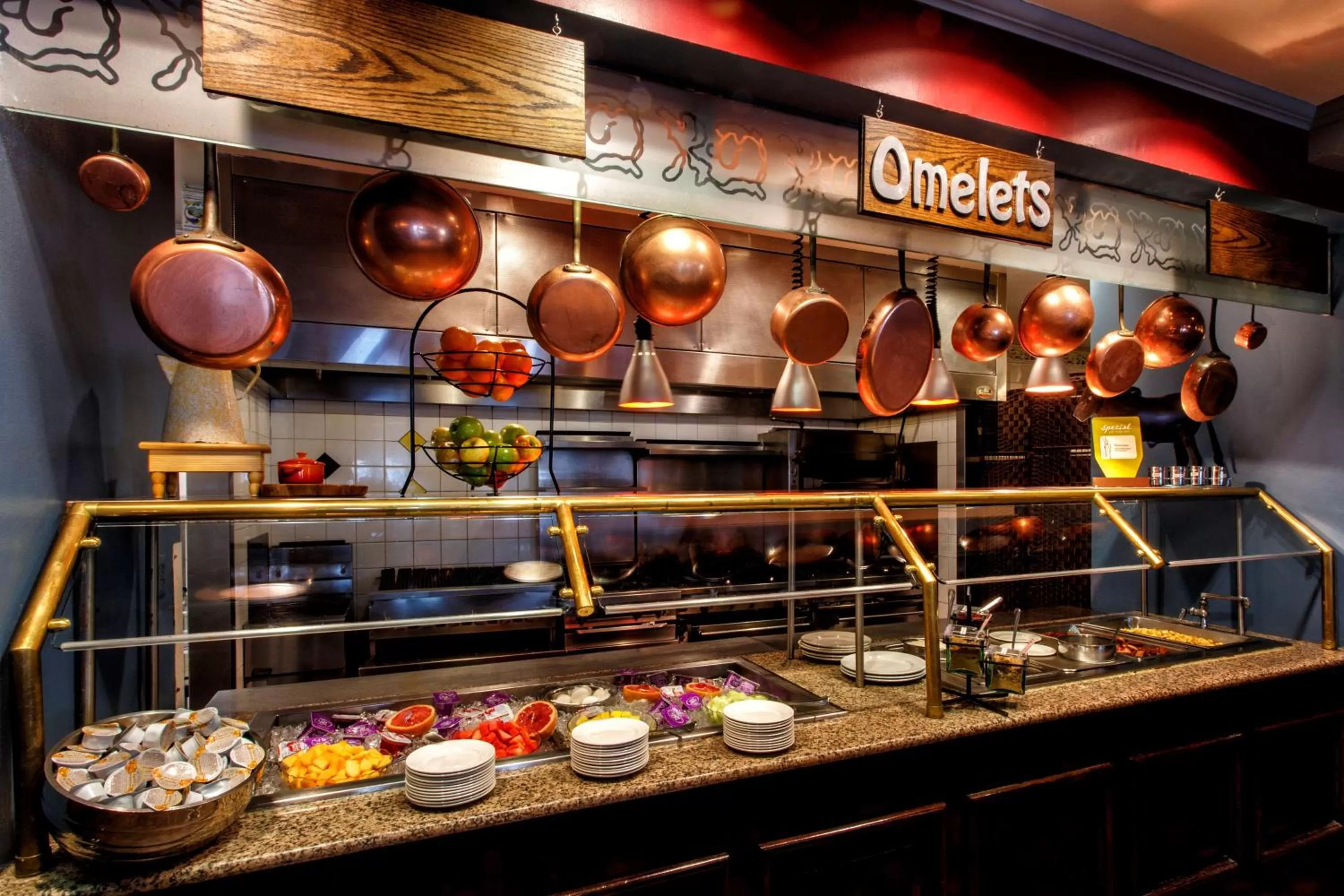 Breakfast in Hilton Garden Inn New York/Staten Island