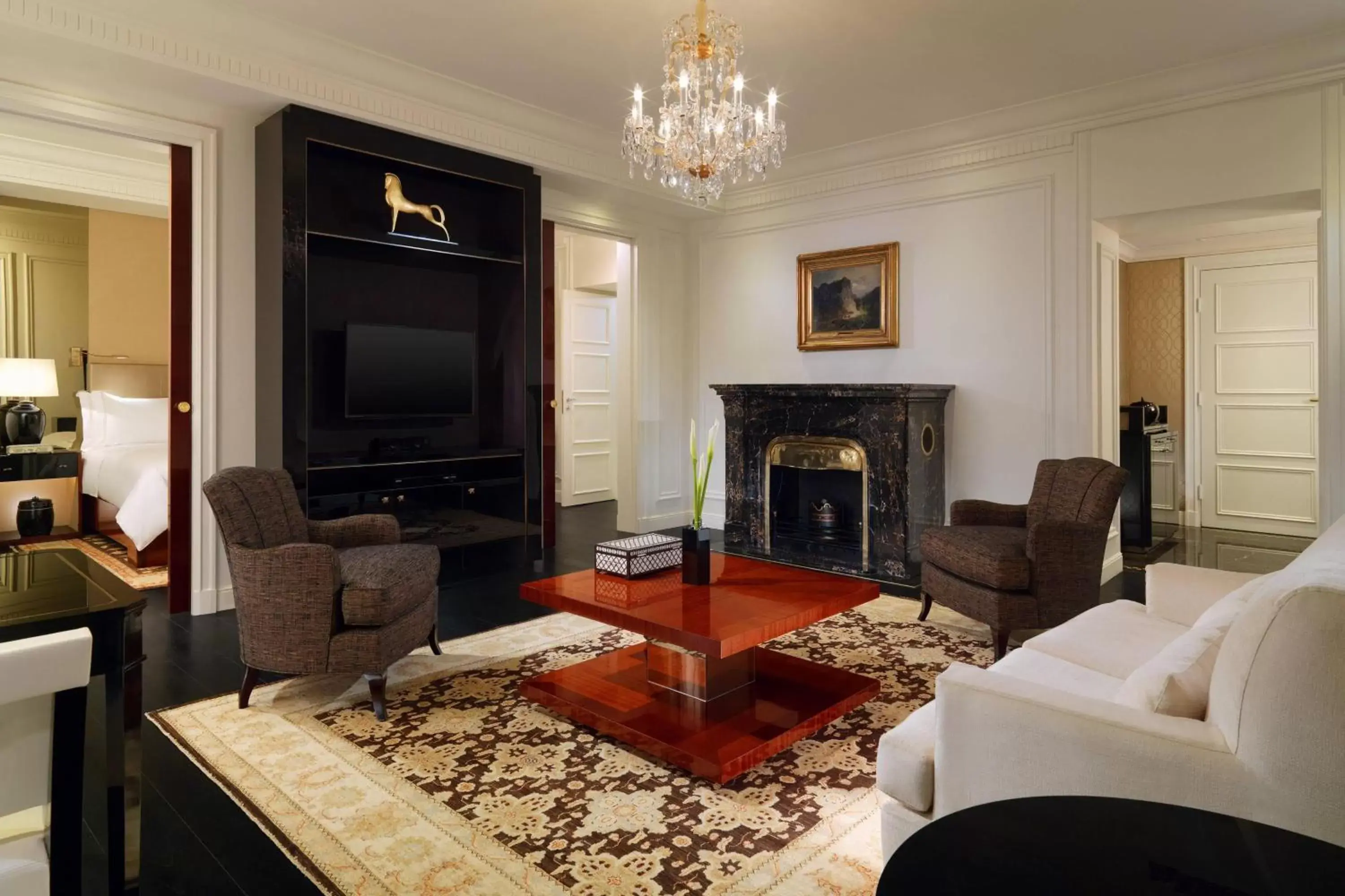 Living room, Seating Area in Hotel Bristol, a Luxury Collection Hotel, Vienna