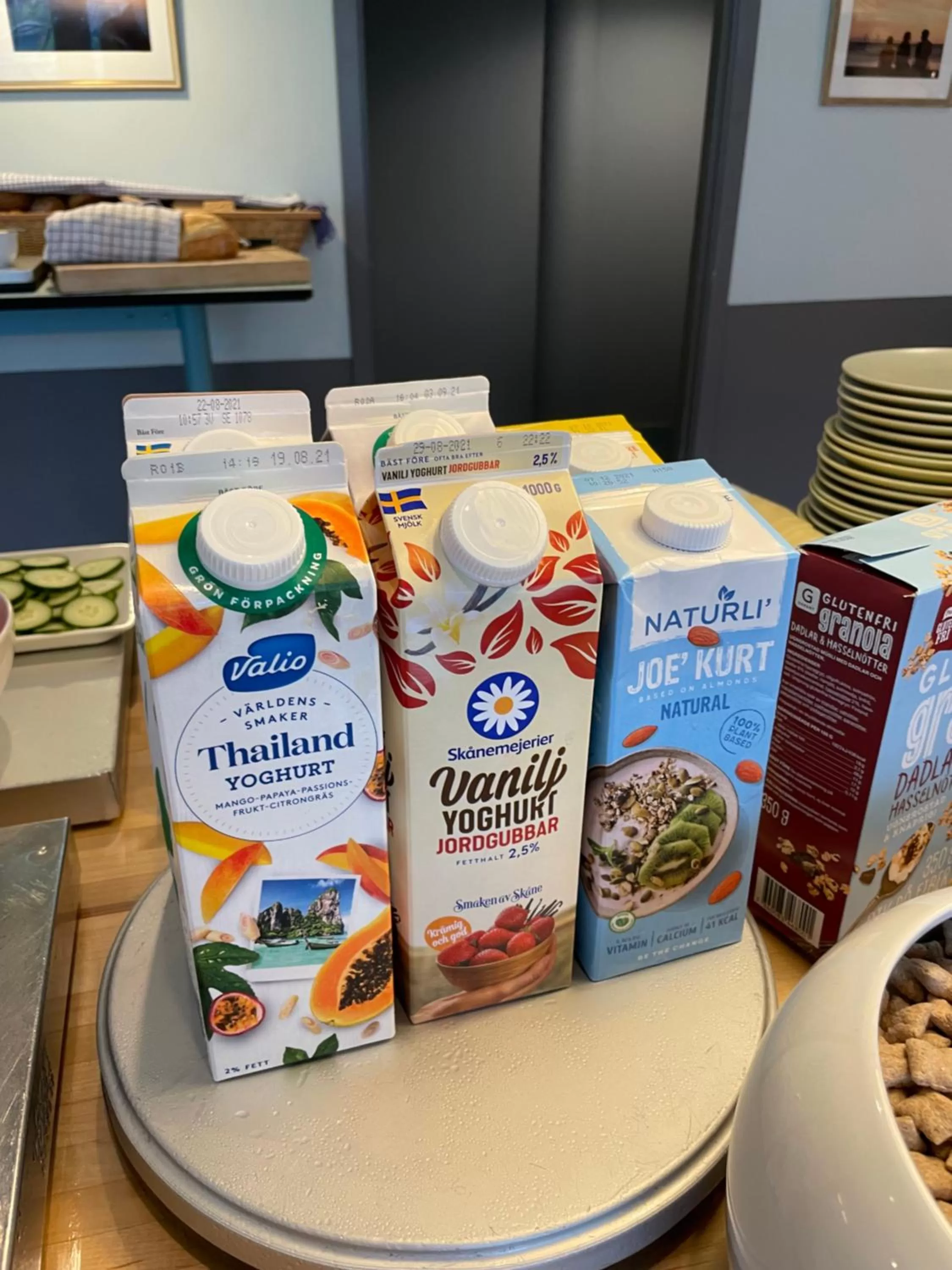 Breakfast in HOTEL N Hostel Malmö City