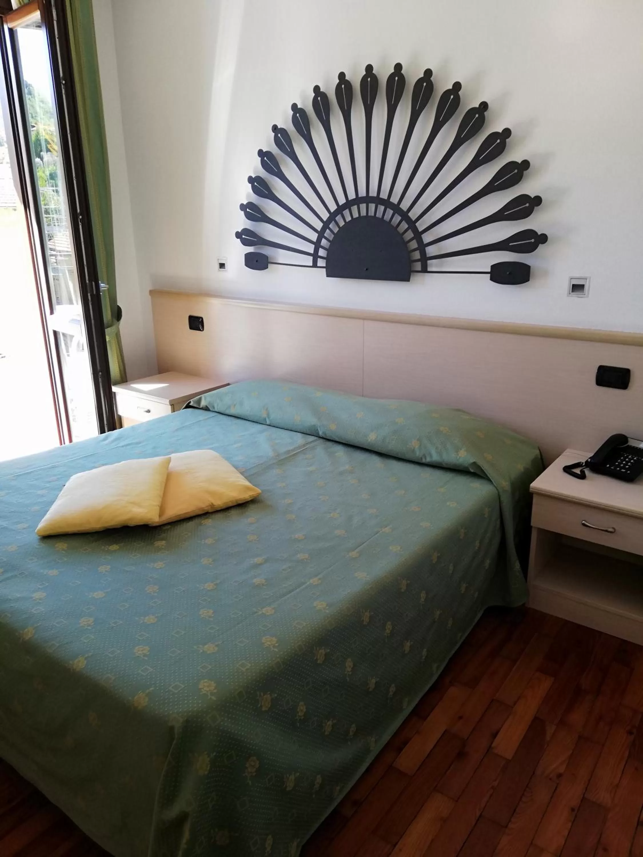 Bed in Hotel Fioroni