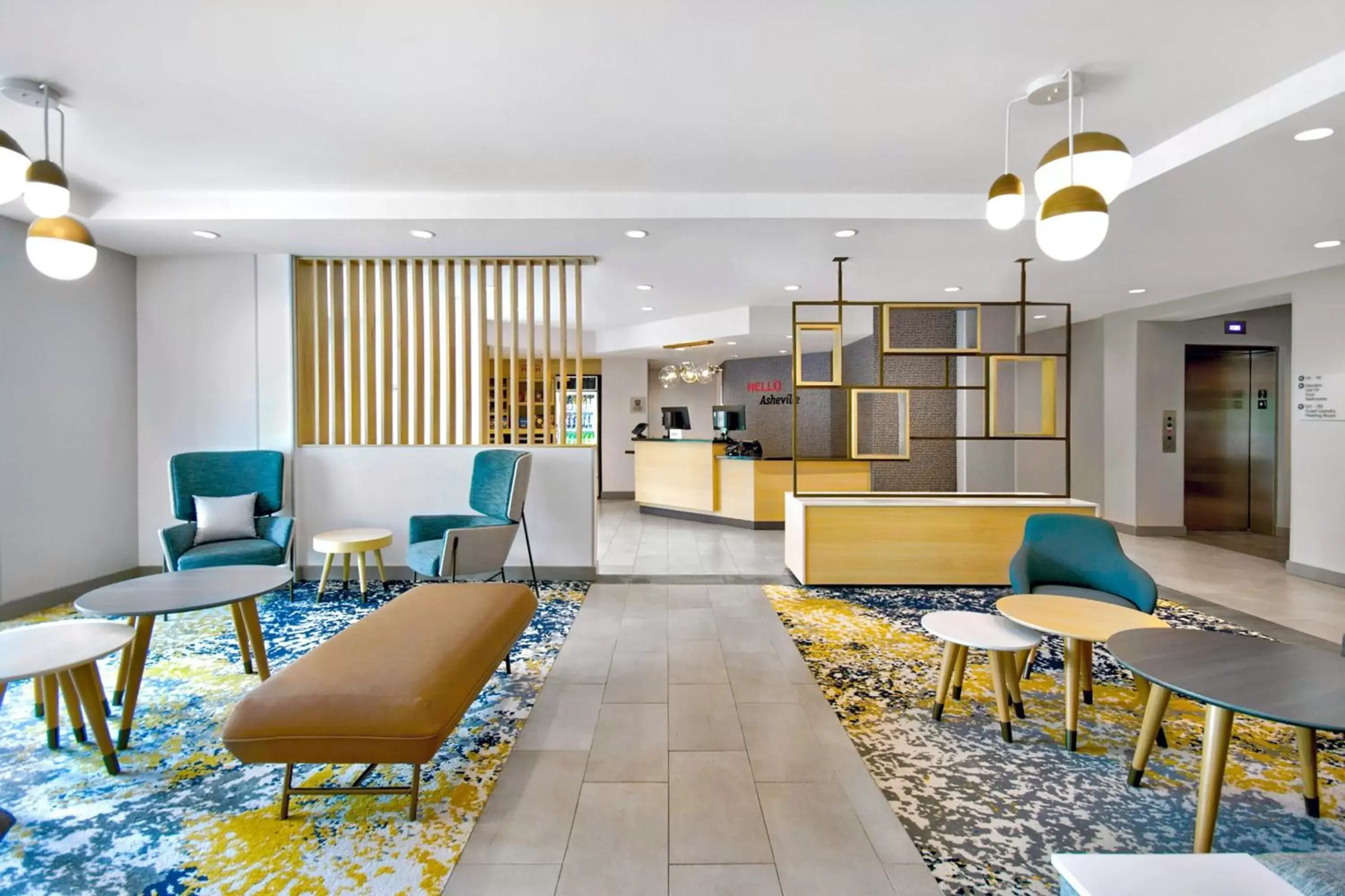 Lobby or reception, Seating Area in TownePlace Suites by Marriott Asheville West