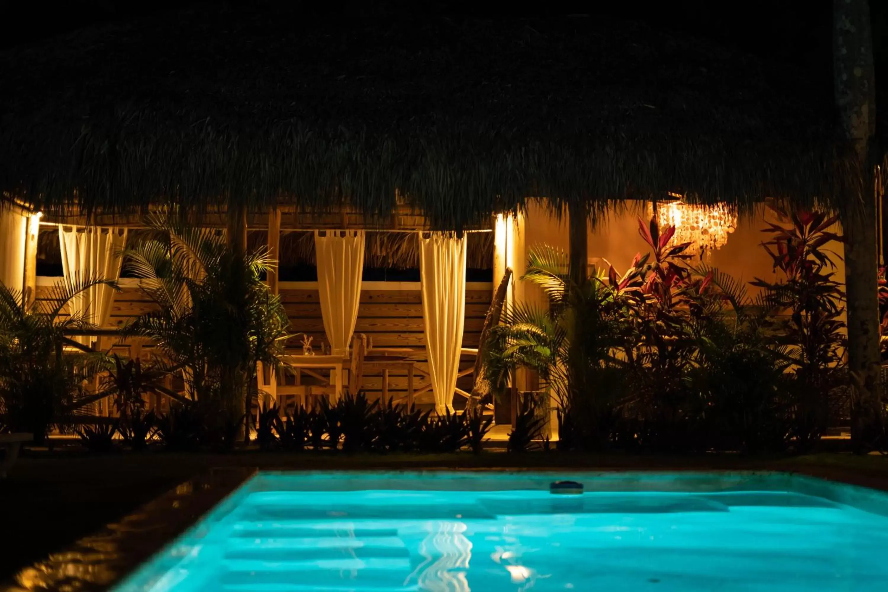 Night, Swimming Pool in PUNTA POPY Boutique HOTEL