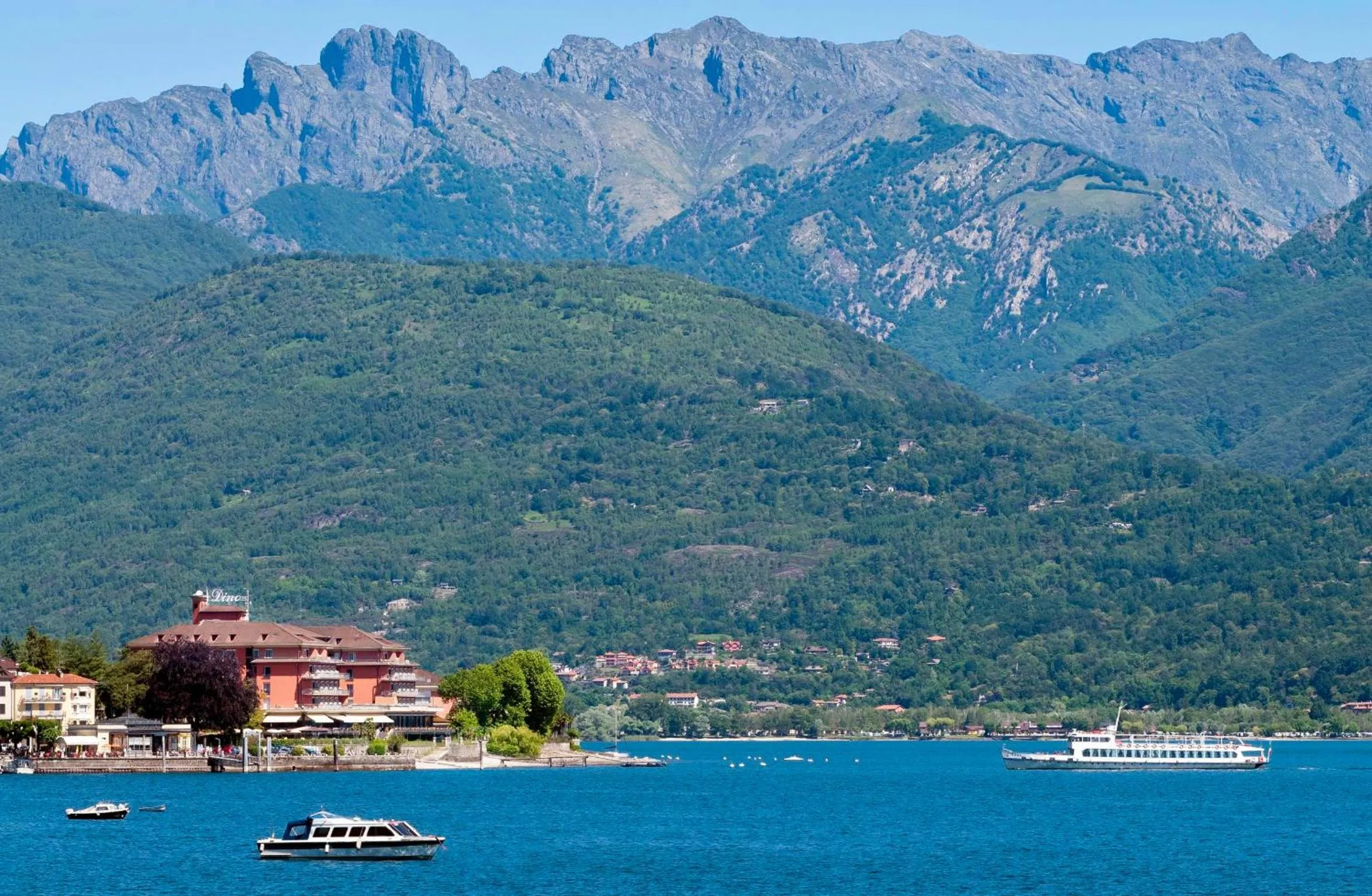 Bird's eye view in Grand Hotel Dino