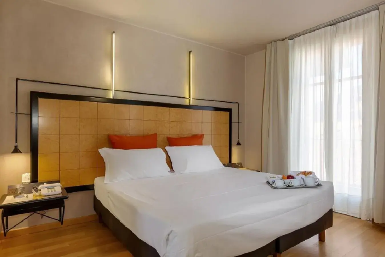 Bed in Hotel Ancora