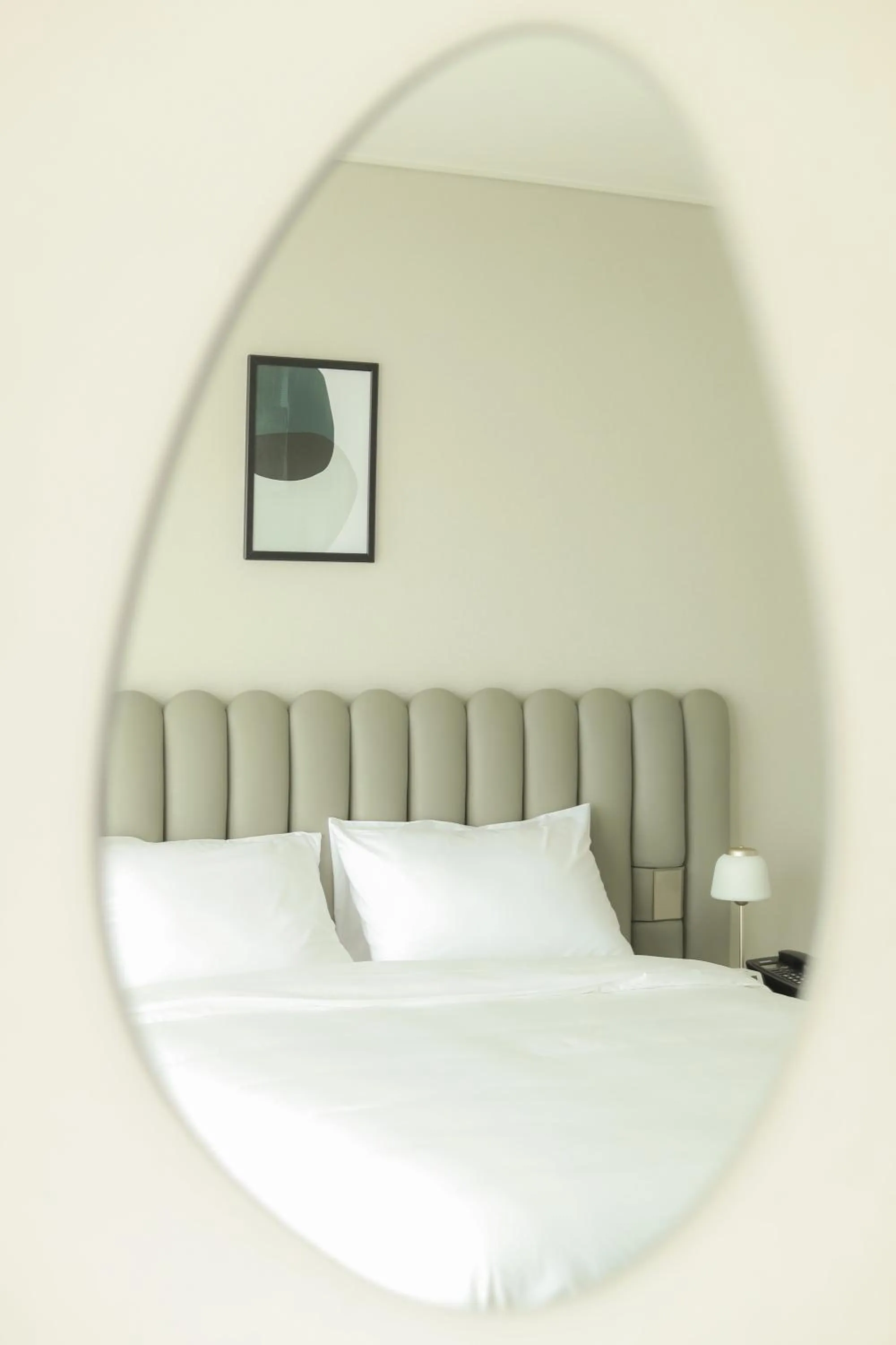 Bed in Hotel Seogwipean