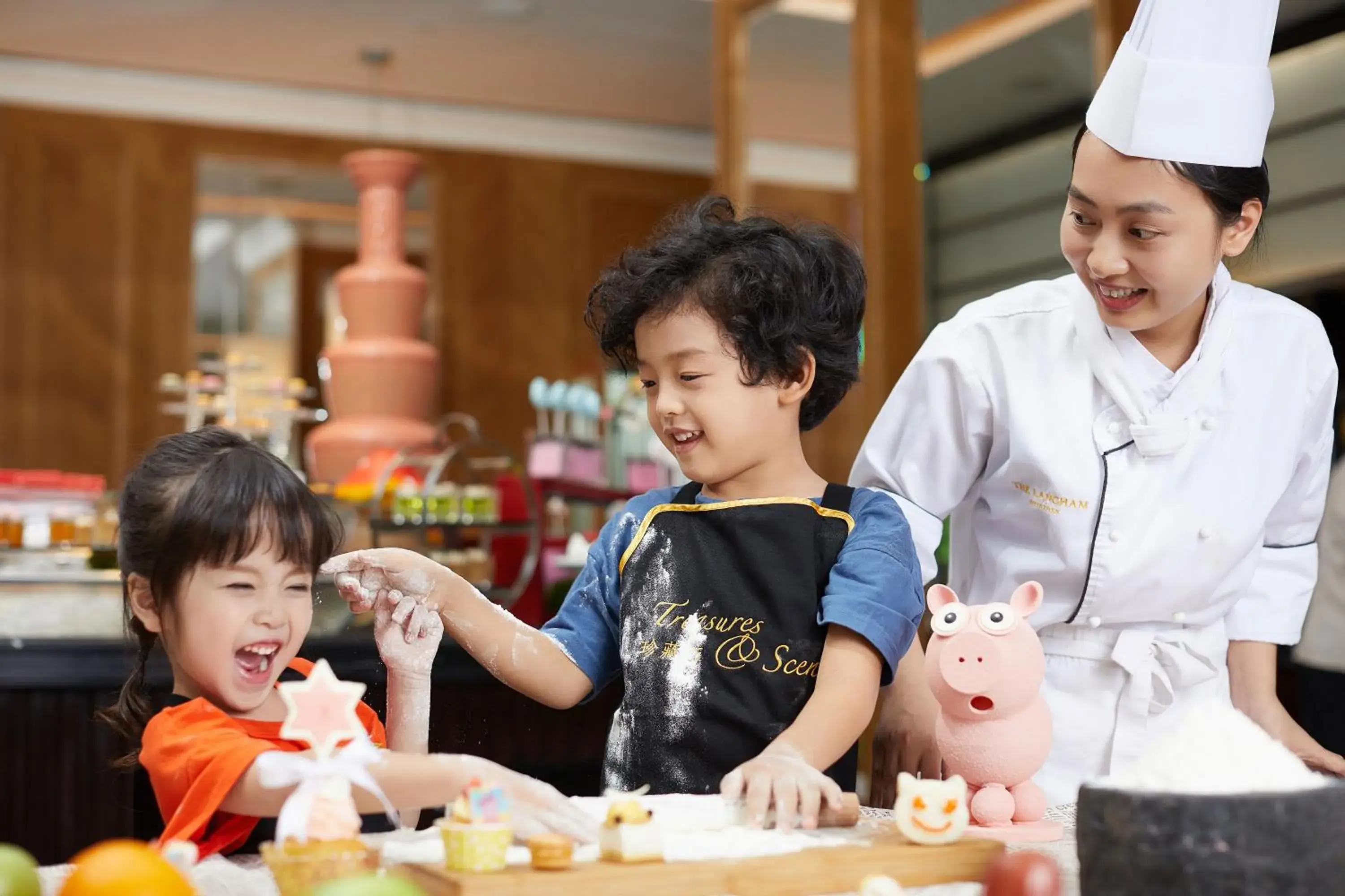 children in The Langham, Shenzhen