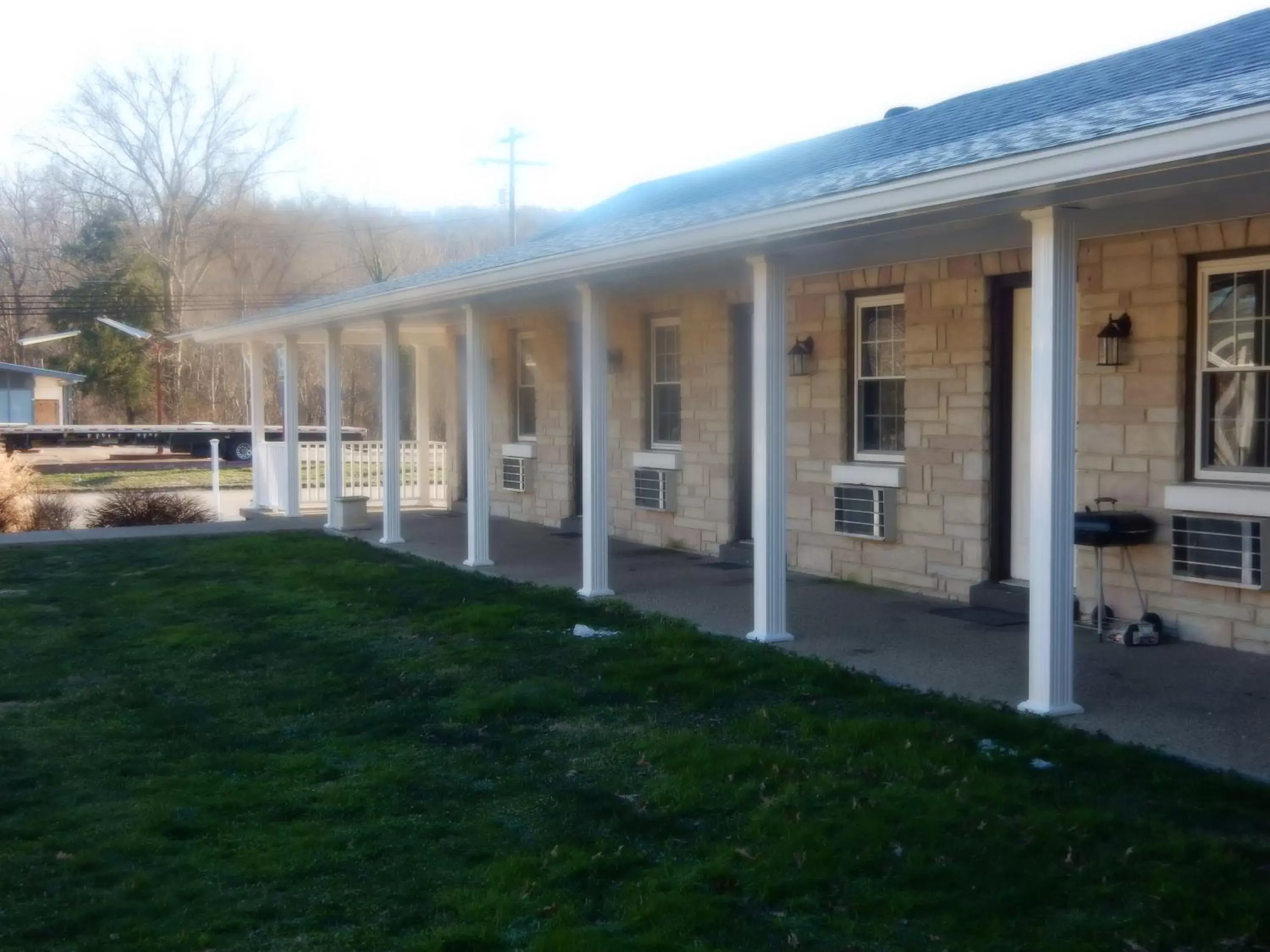 Property Building in Brown's Motel