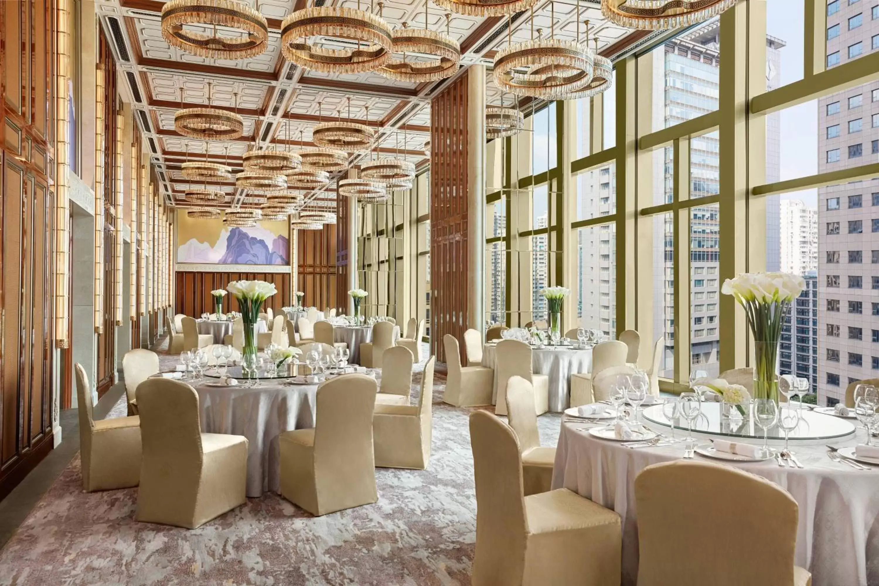 Meeting/conference room, Restaurant/Places to Eat in The Ritz-Carlton, Nanjing
