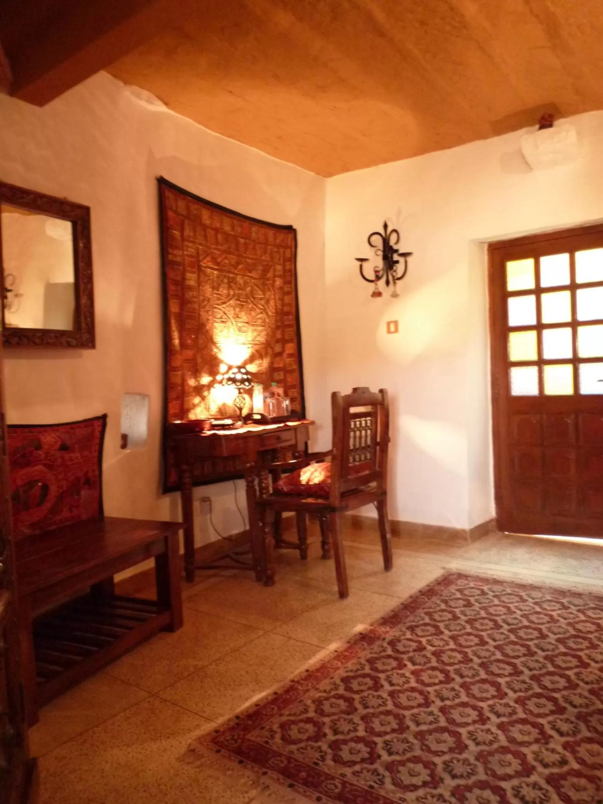 Seating area in Killa Bhawan