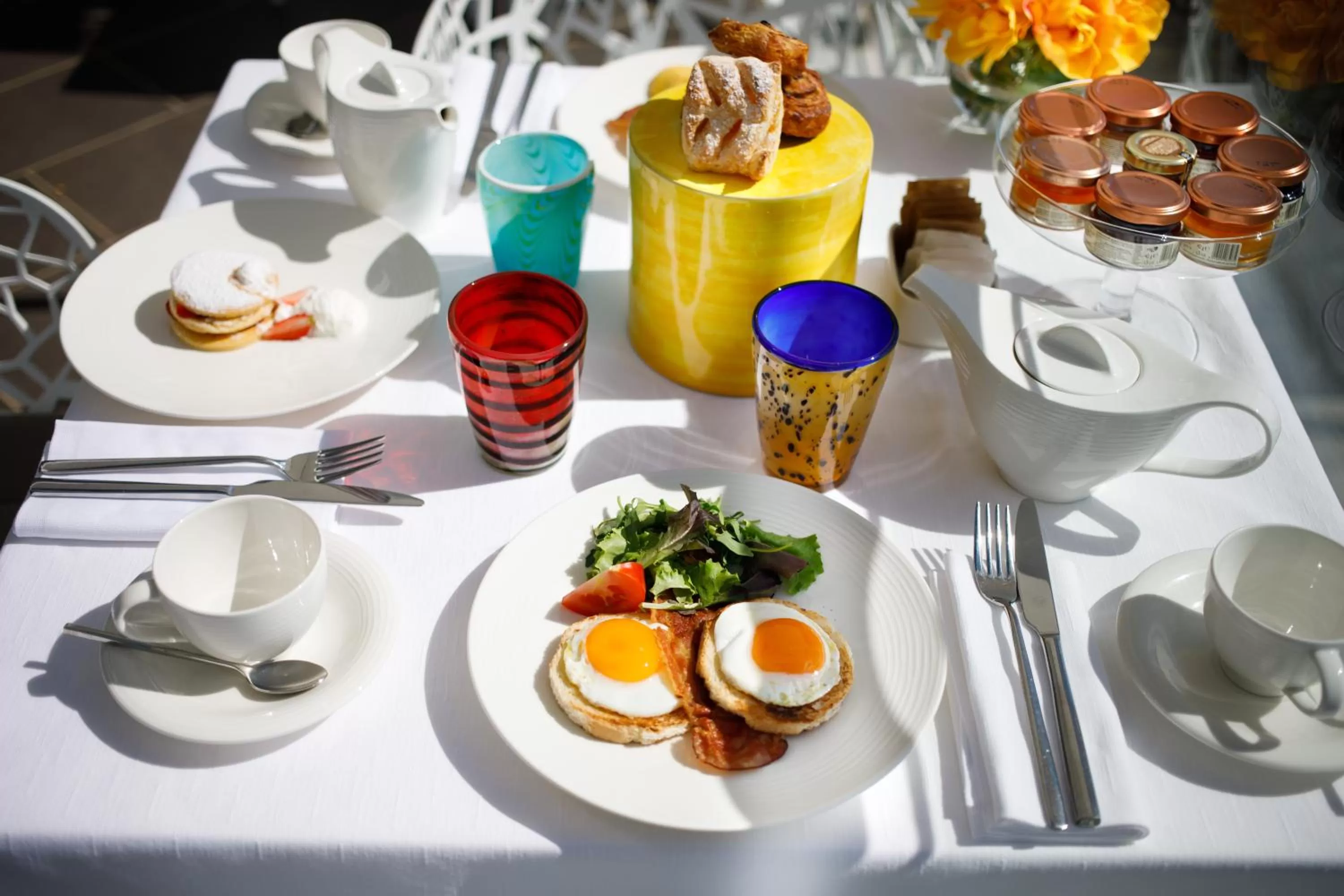 Food in Villa Fiorella Art Hotel