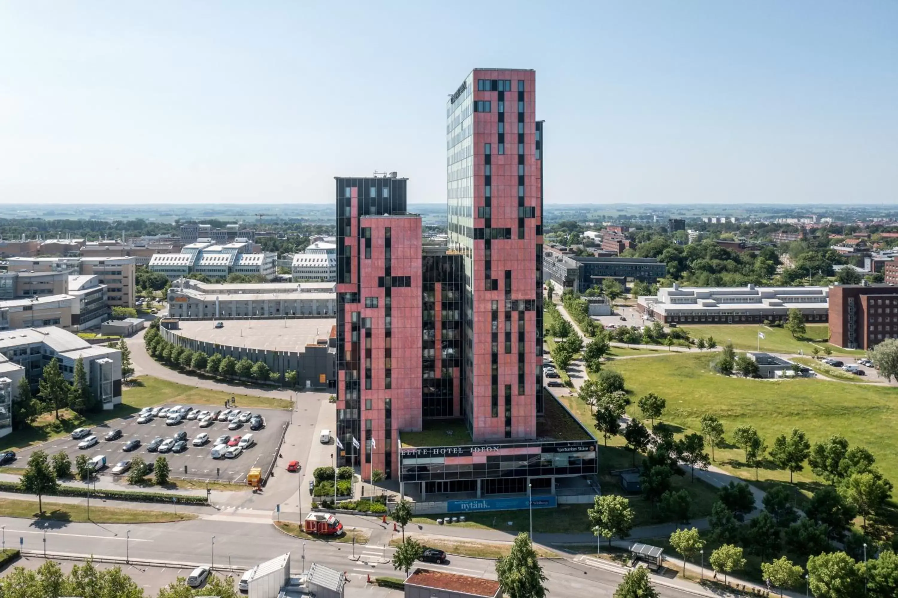 Facade/entrance, Bird's-eye View in Elite Hotel Ideon, Lund