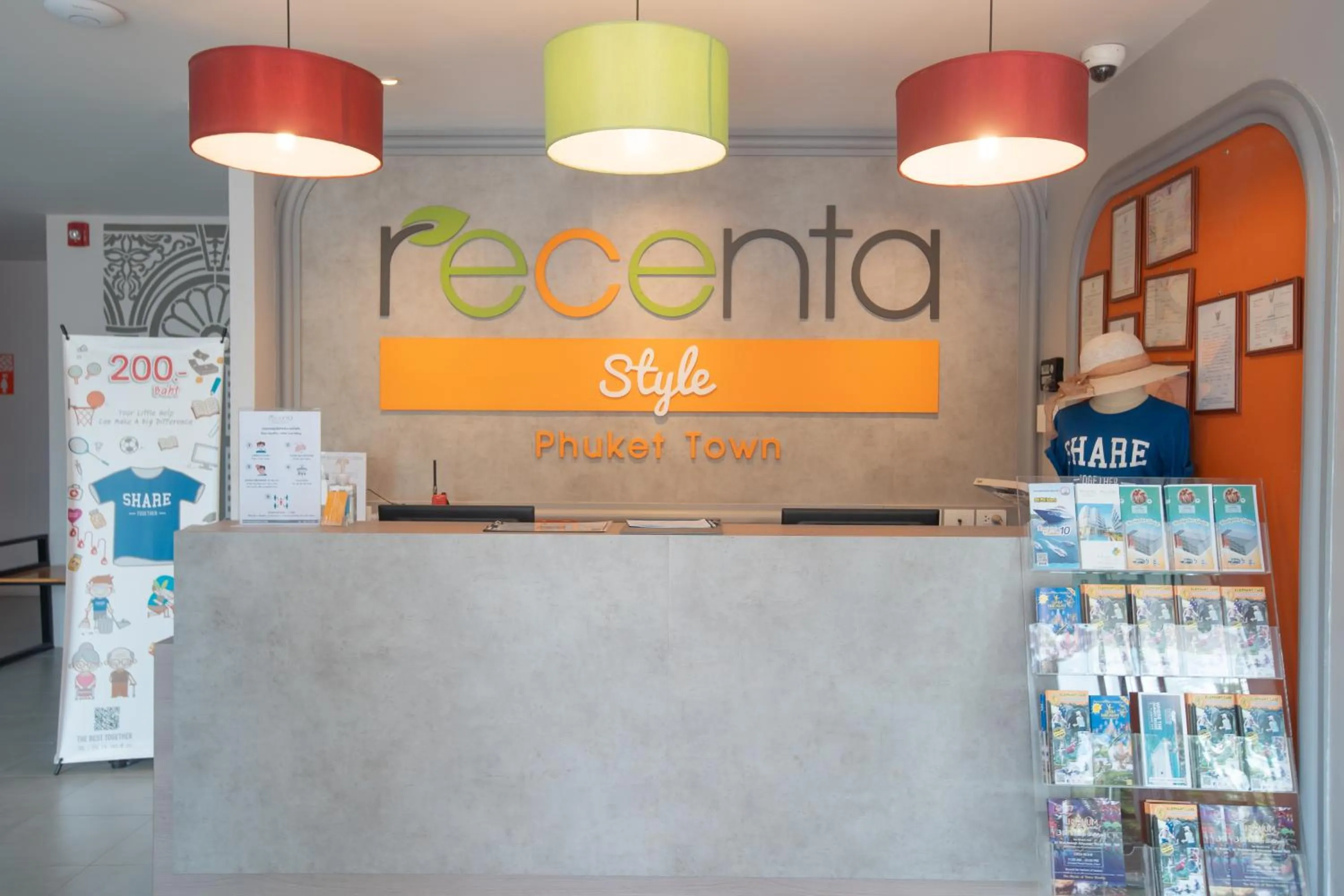 Lobby or reception in Recenta Style Phuket Town