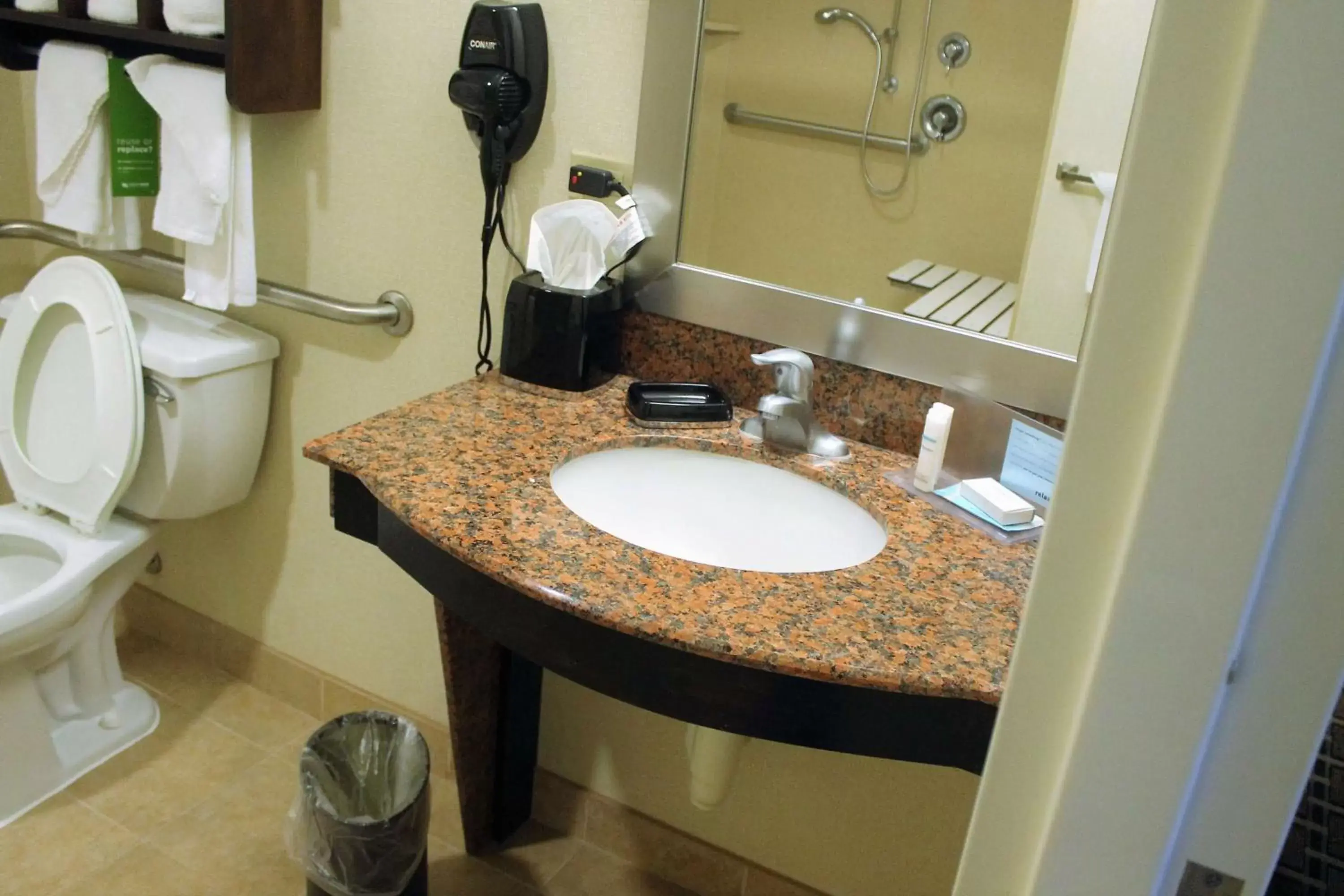 Bathroom in Hampton Inn By Hilton And Suites New Iberia