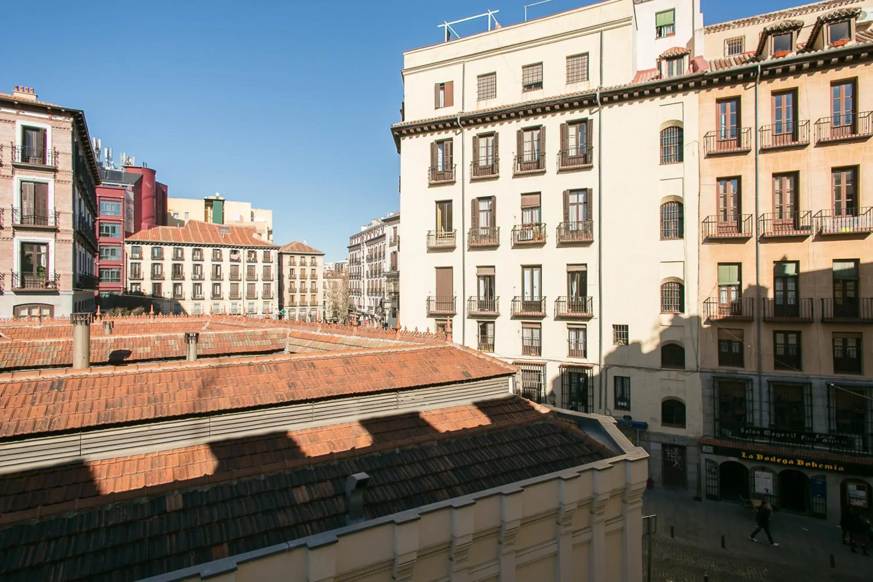 View (from property/room) in Hostal La Casa de La Plaza
