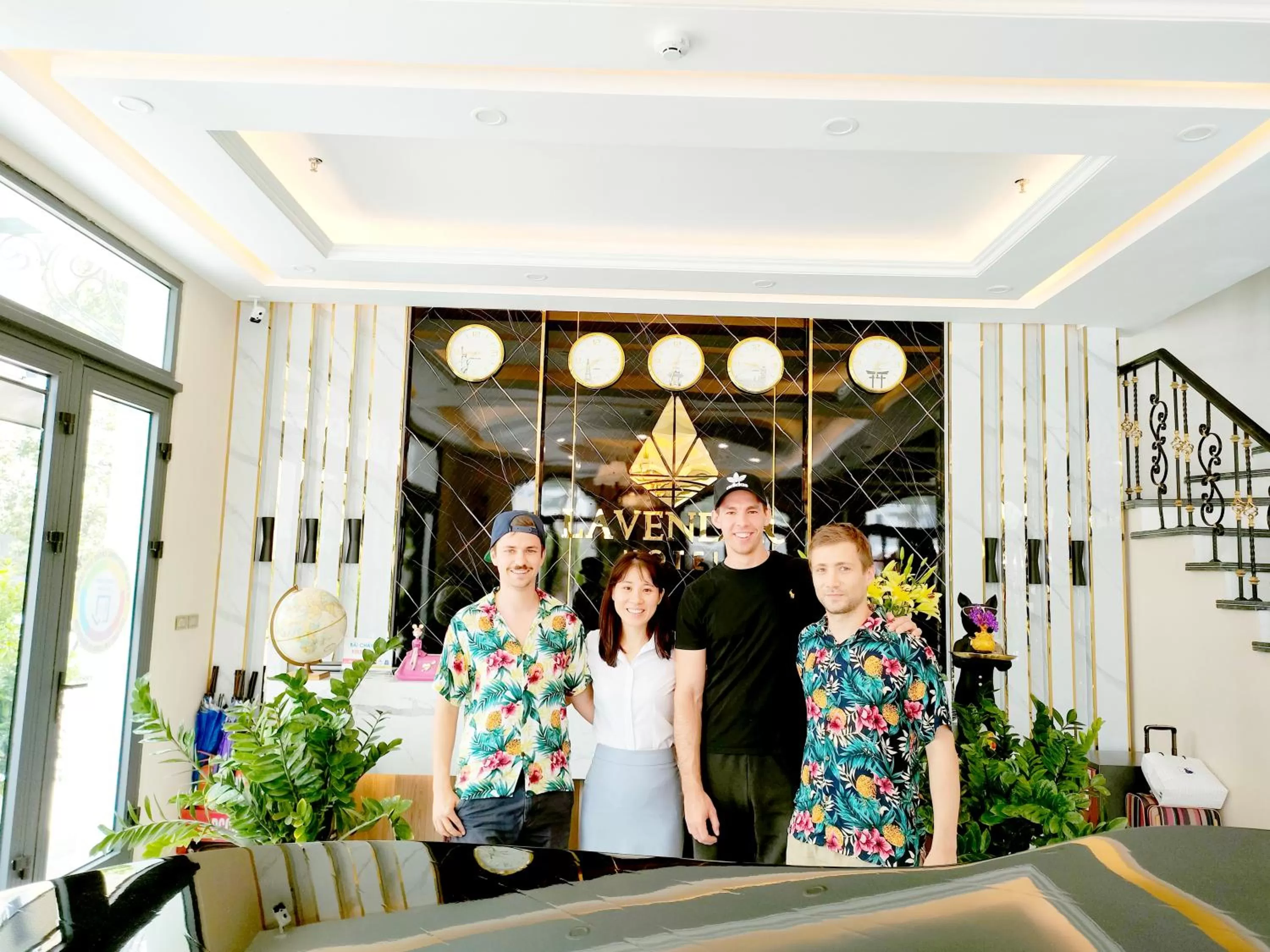 Staff in Halong Lavender Hotel