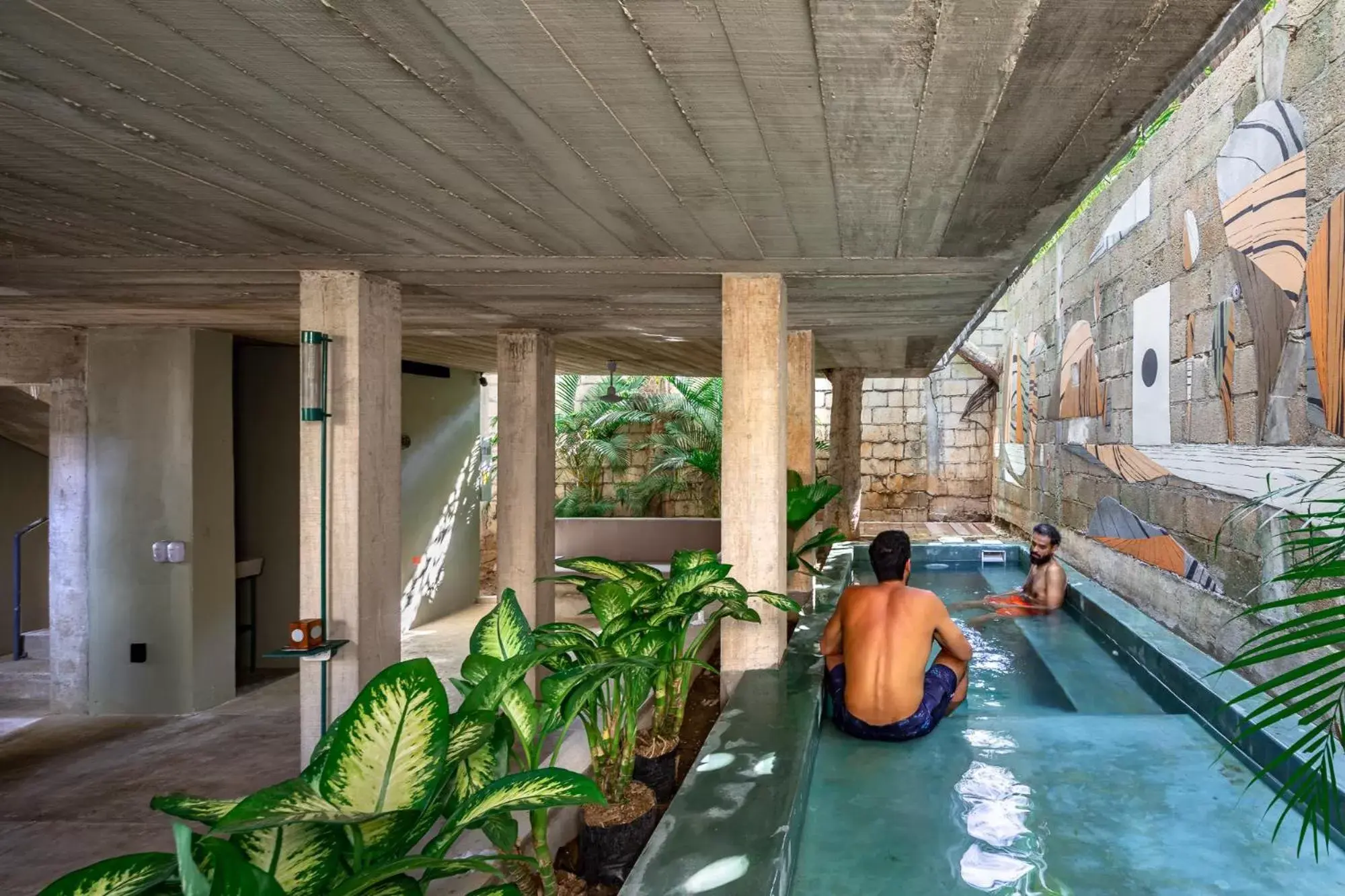 Swimming pool in AORA San Pancho