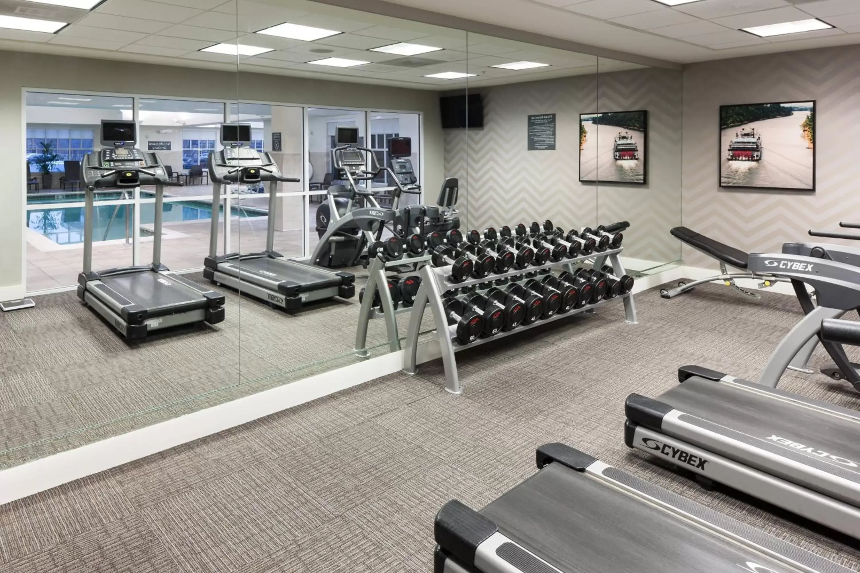 Fitness centre/facilities, Fitness Center/Facilities in Residence Inn by Marriott Franklin Cool Springs