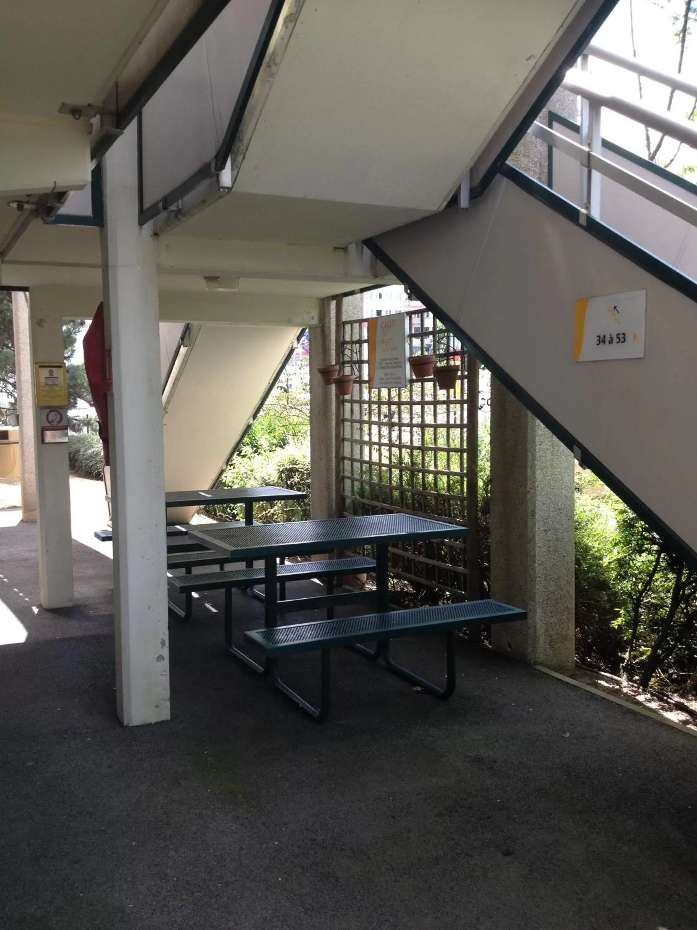 Balcony/Terrace in Premiere Classe Rodez