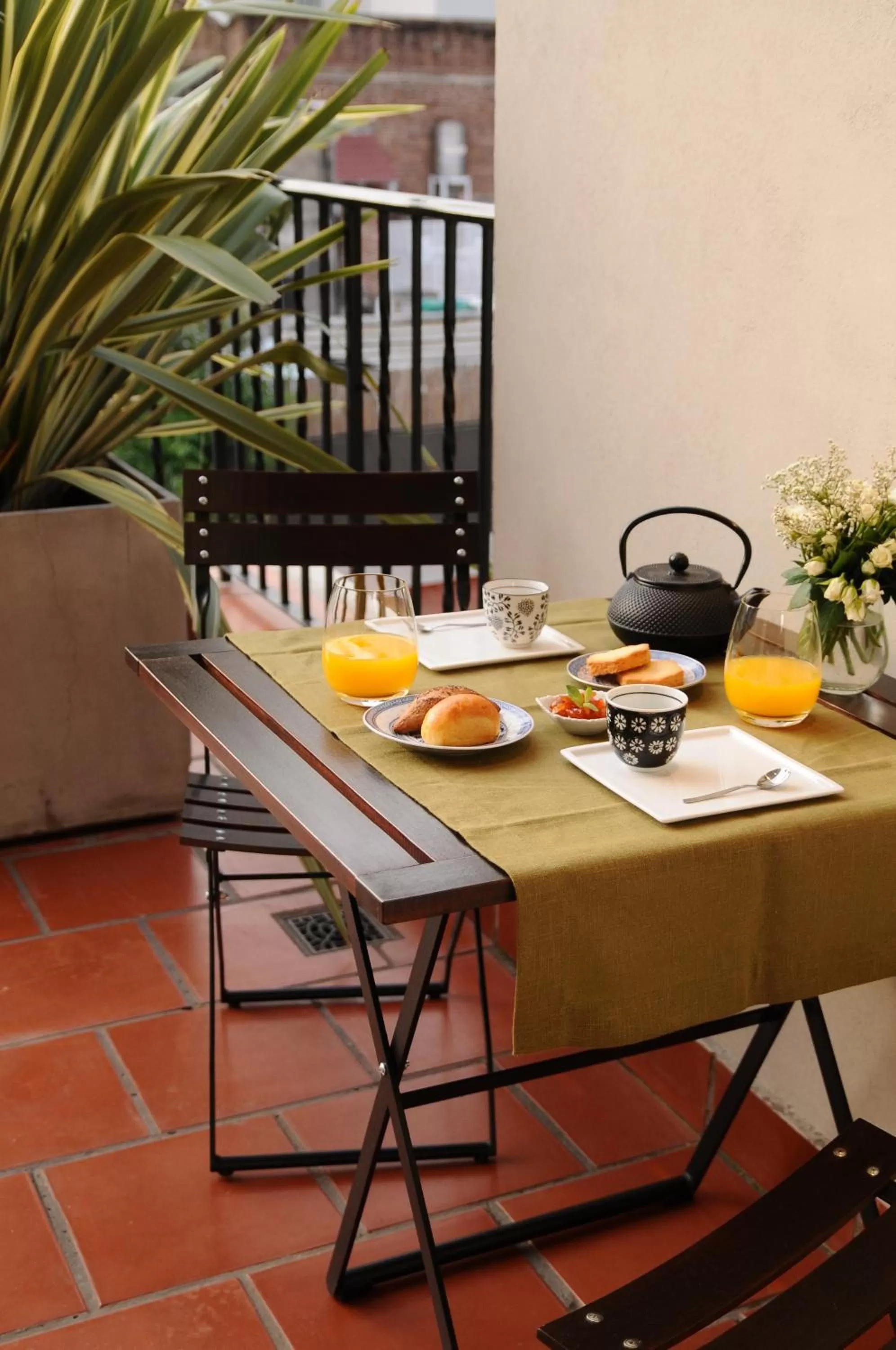 Seating area in Casa Umare