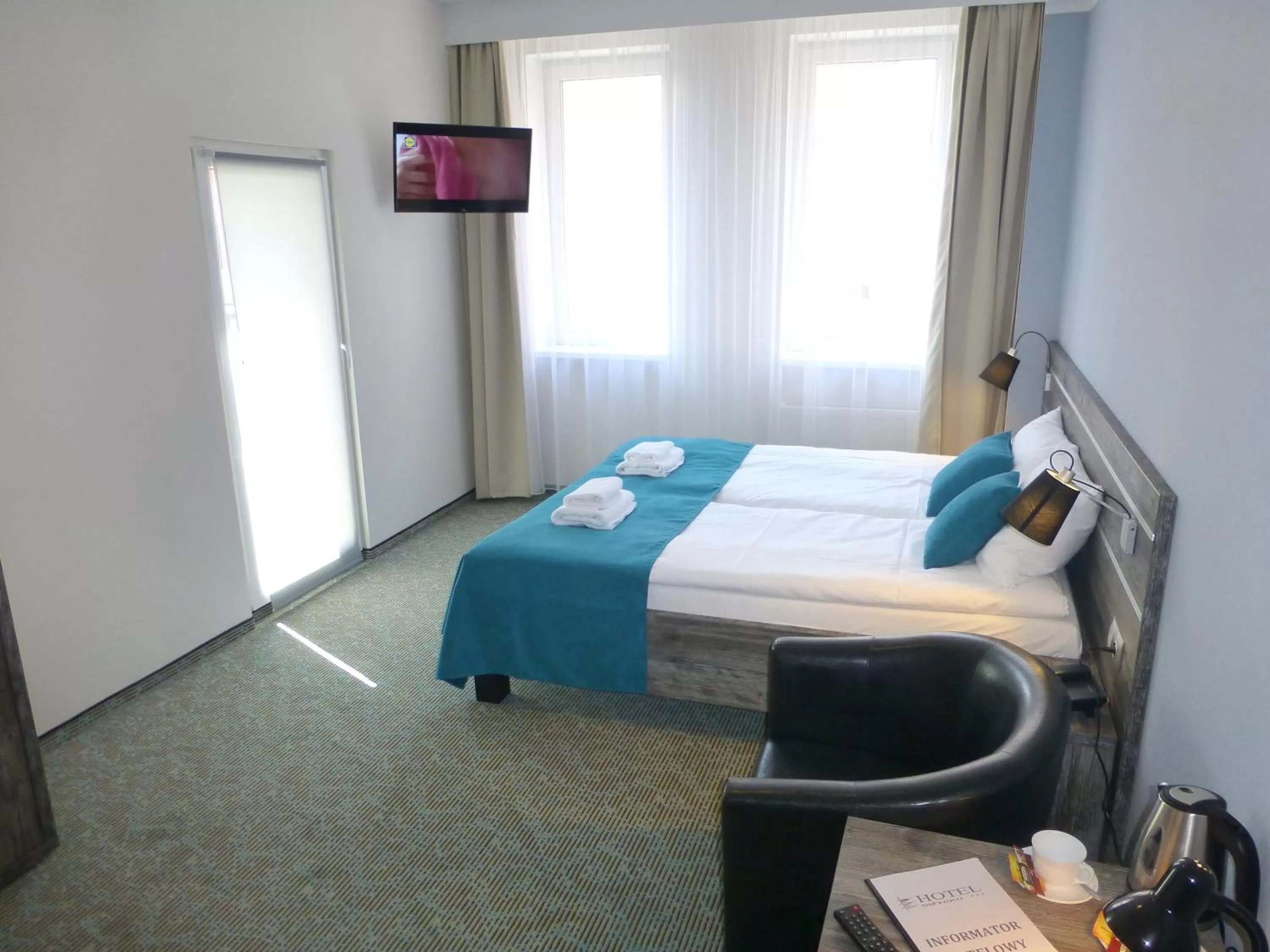 Photo of the whole room, Bed in Hotel Giżycko