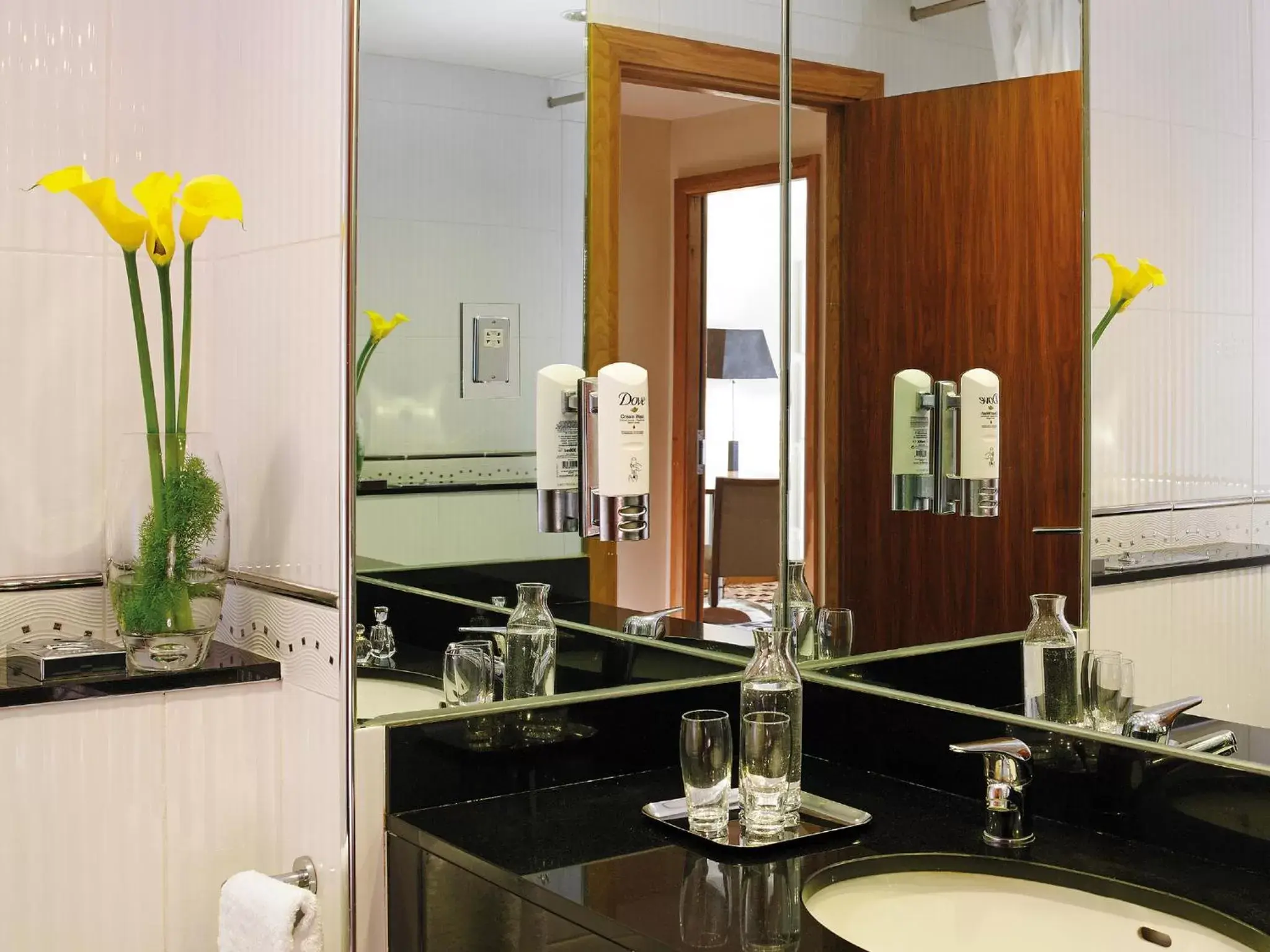 Bathroom in The Connacht Hotel Bathroom in The Connacht Hotel