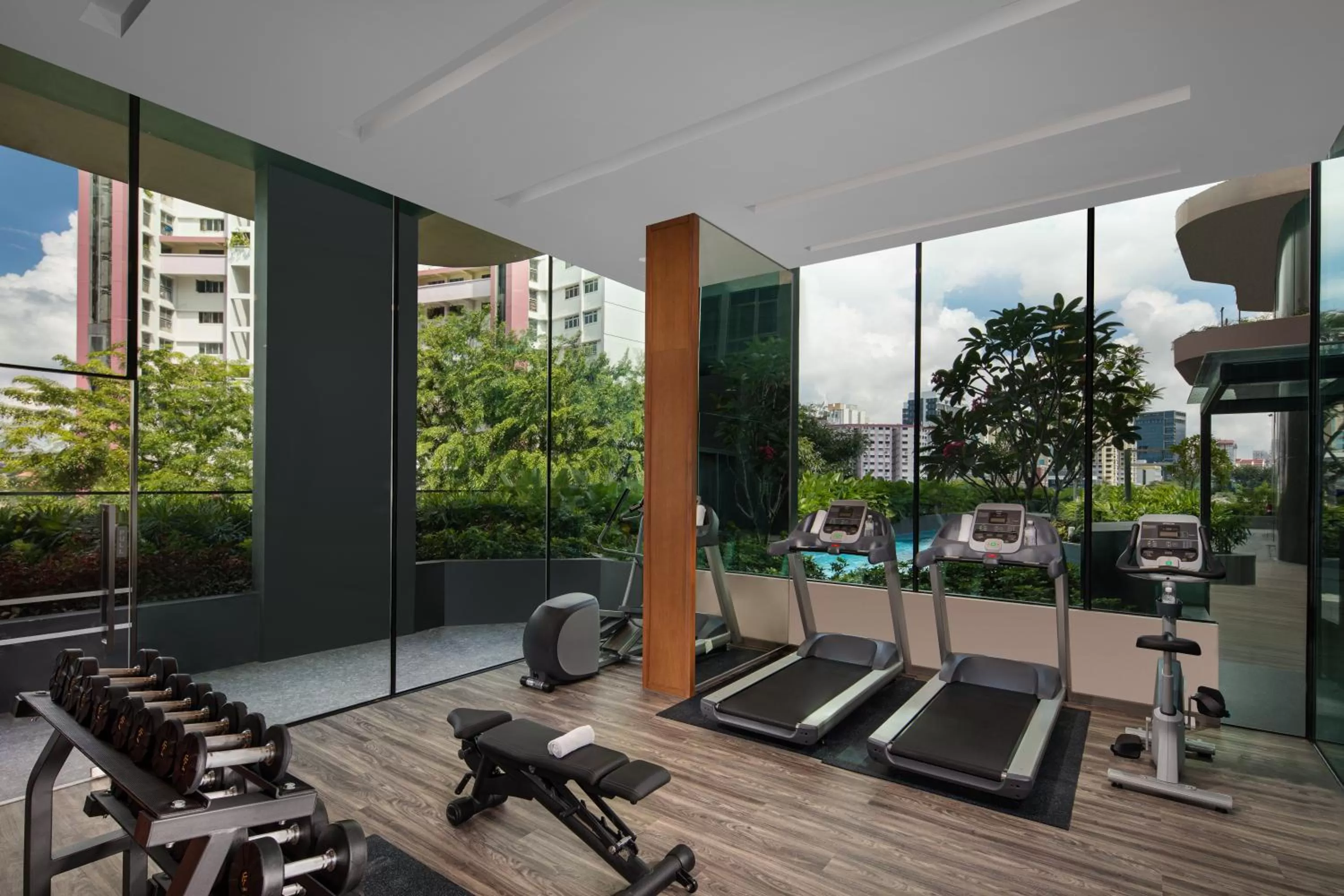 Fitness centre/facilities in Citadines Rochor Singapore