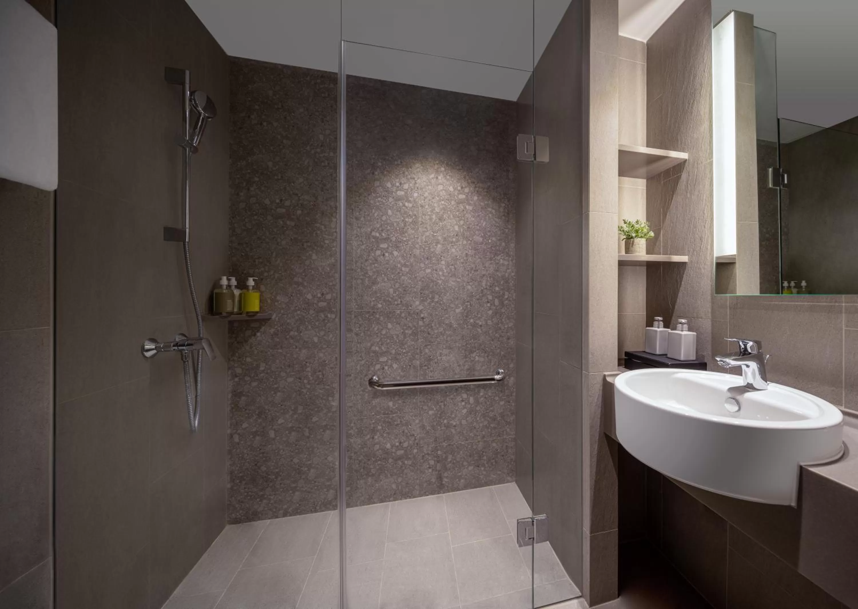 Bathroom in Citadines Rochor Singapore
