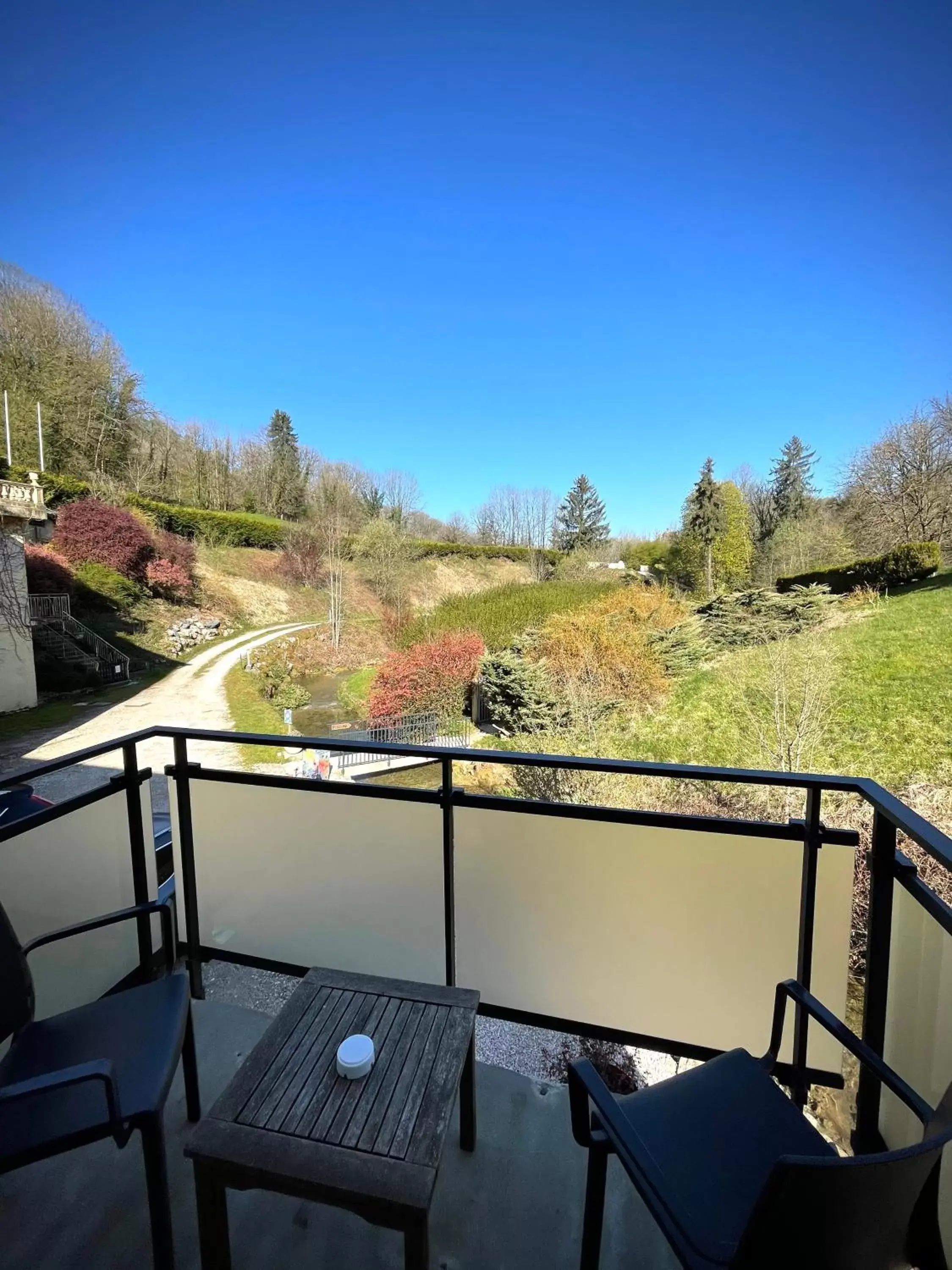 Balcony/Terrace in Domaine Du Moulin Vallée Heureuse