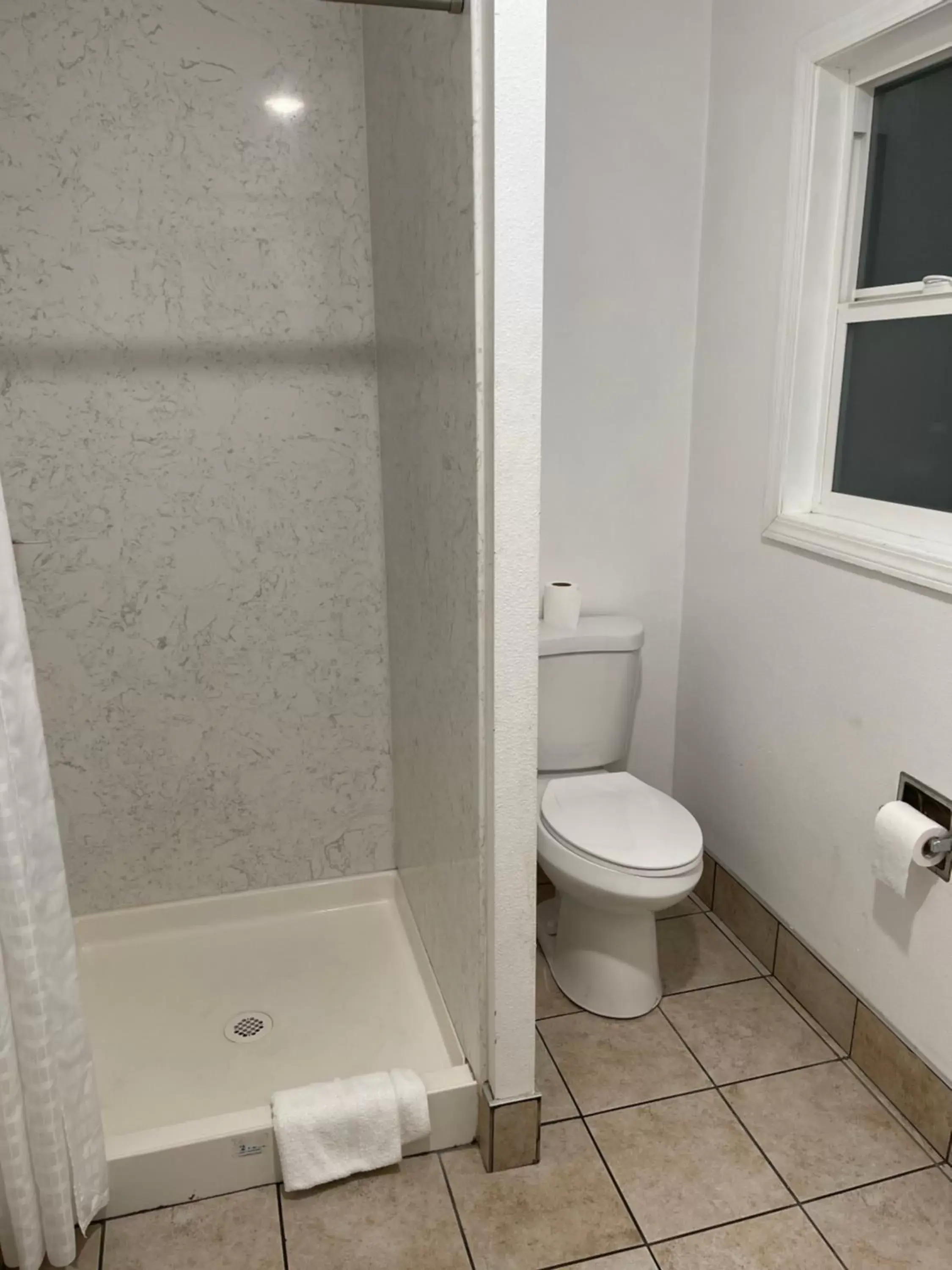 Shower, Bathroom in The Oaks Motel