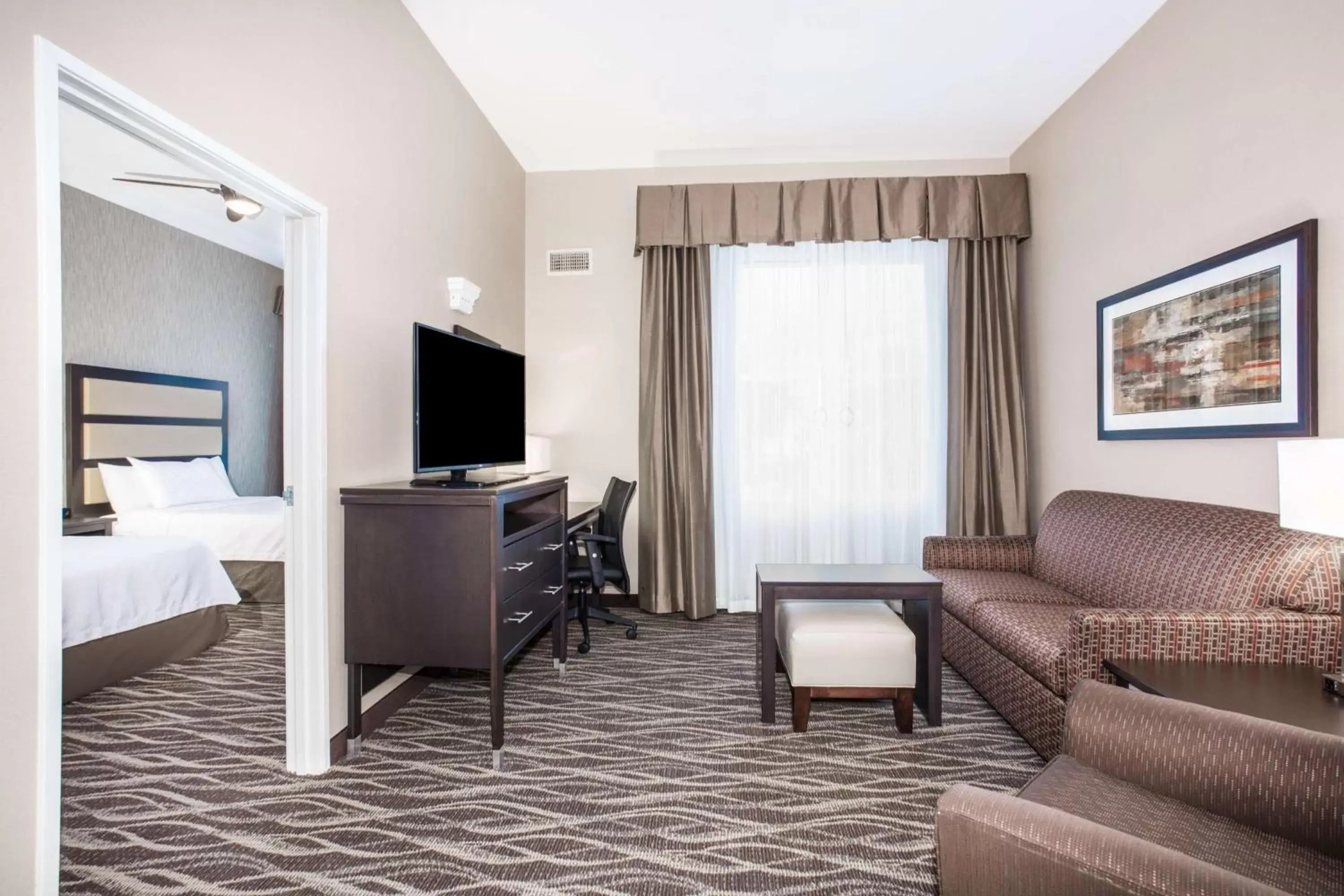 Living room, Seating Area in Homewood Suites by Hilton South Las Vegas