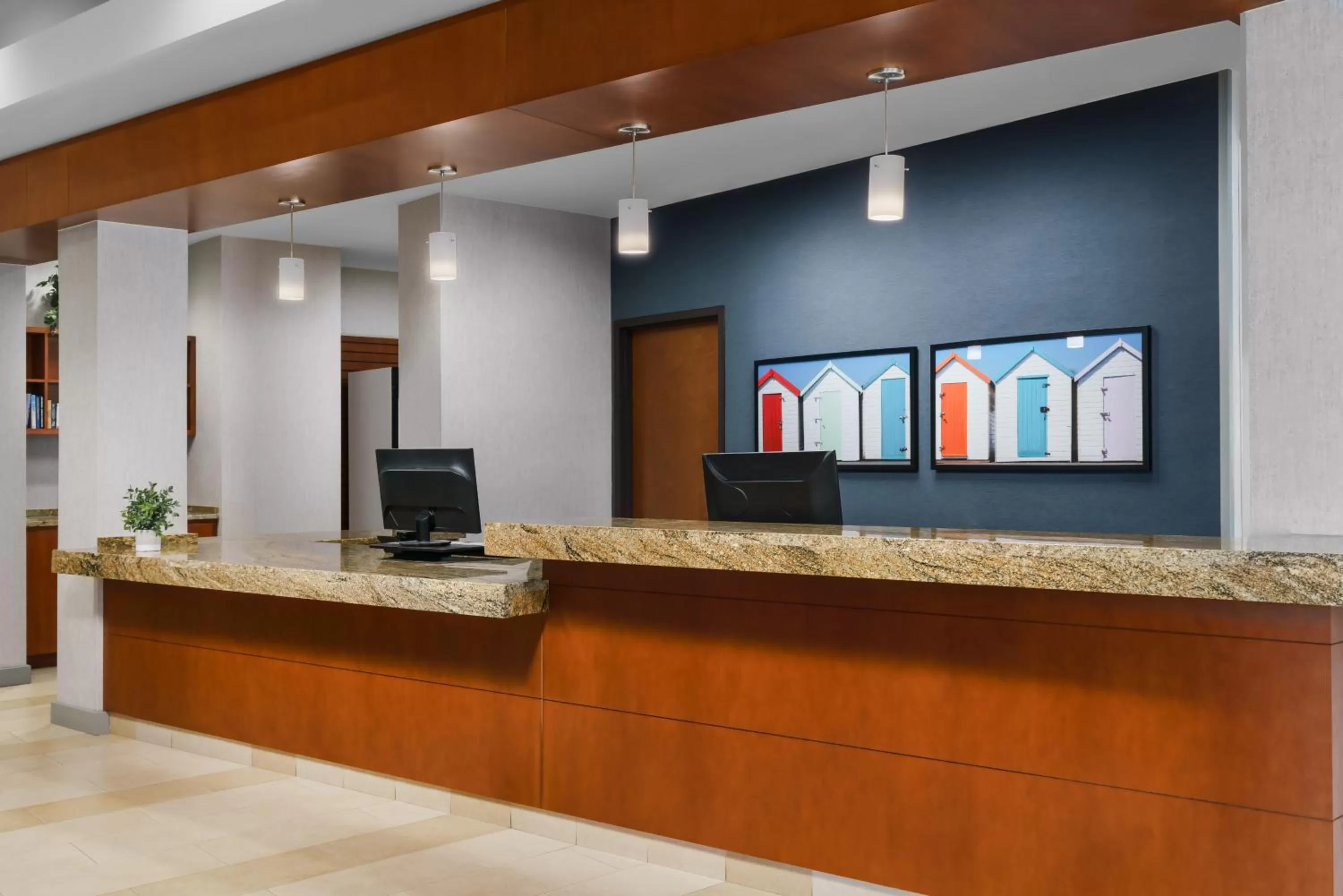 Lobby or reception in Hyatt House Fort Lauderdale Airport/Cruise Port