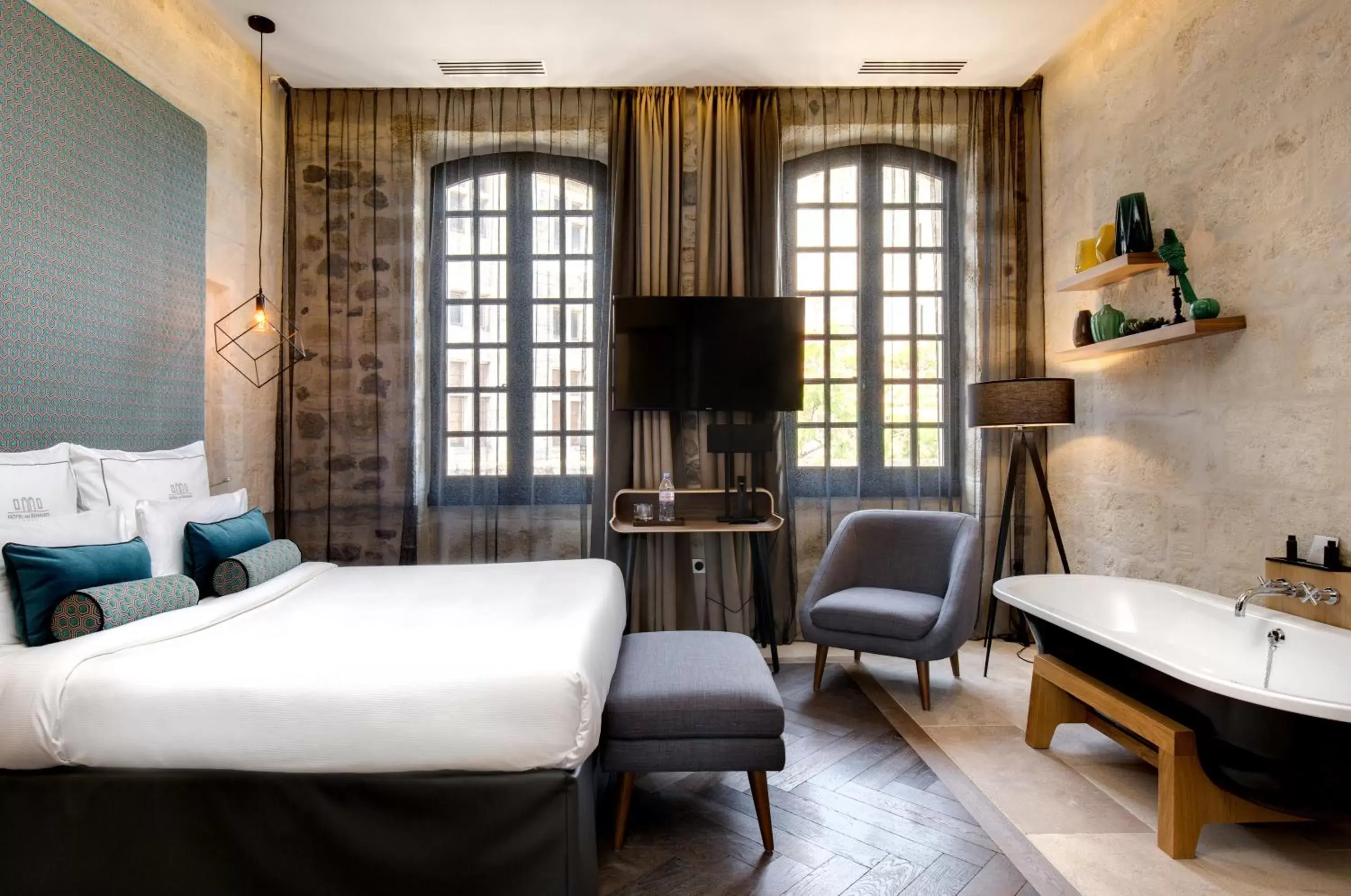 Photo of the whole room, Bed in Boutique Hôtel des Remparts & Spa