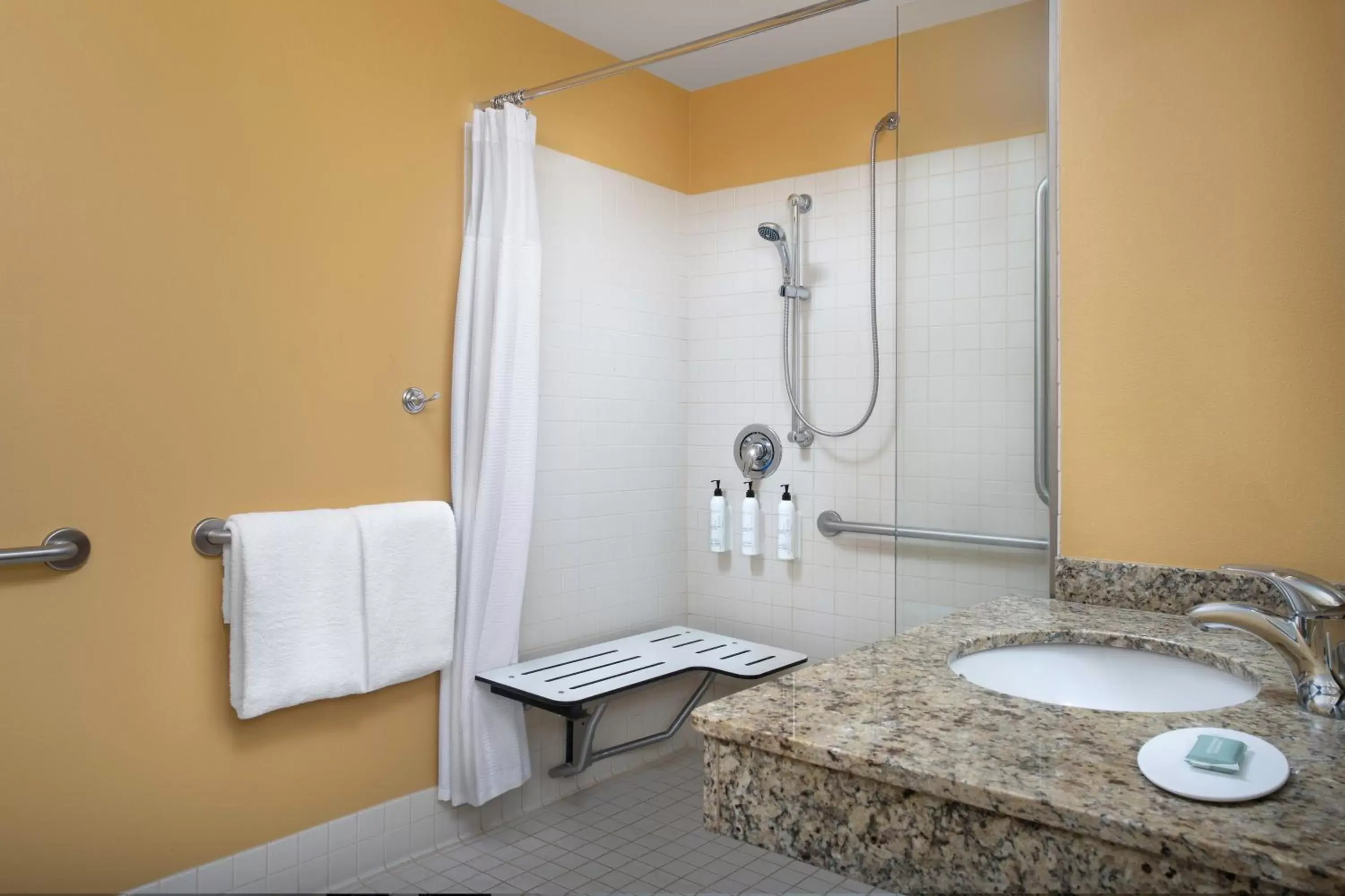 Bathroom in TownePlace by Marriott Suites Portland Vancouver