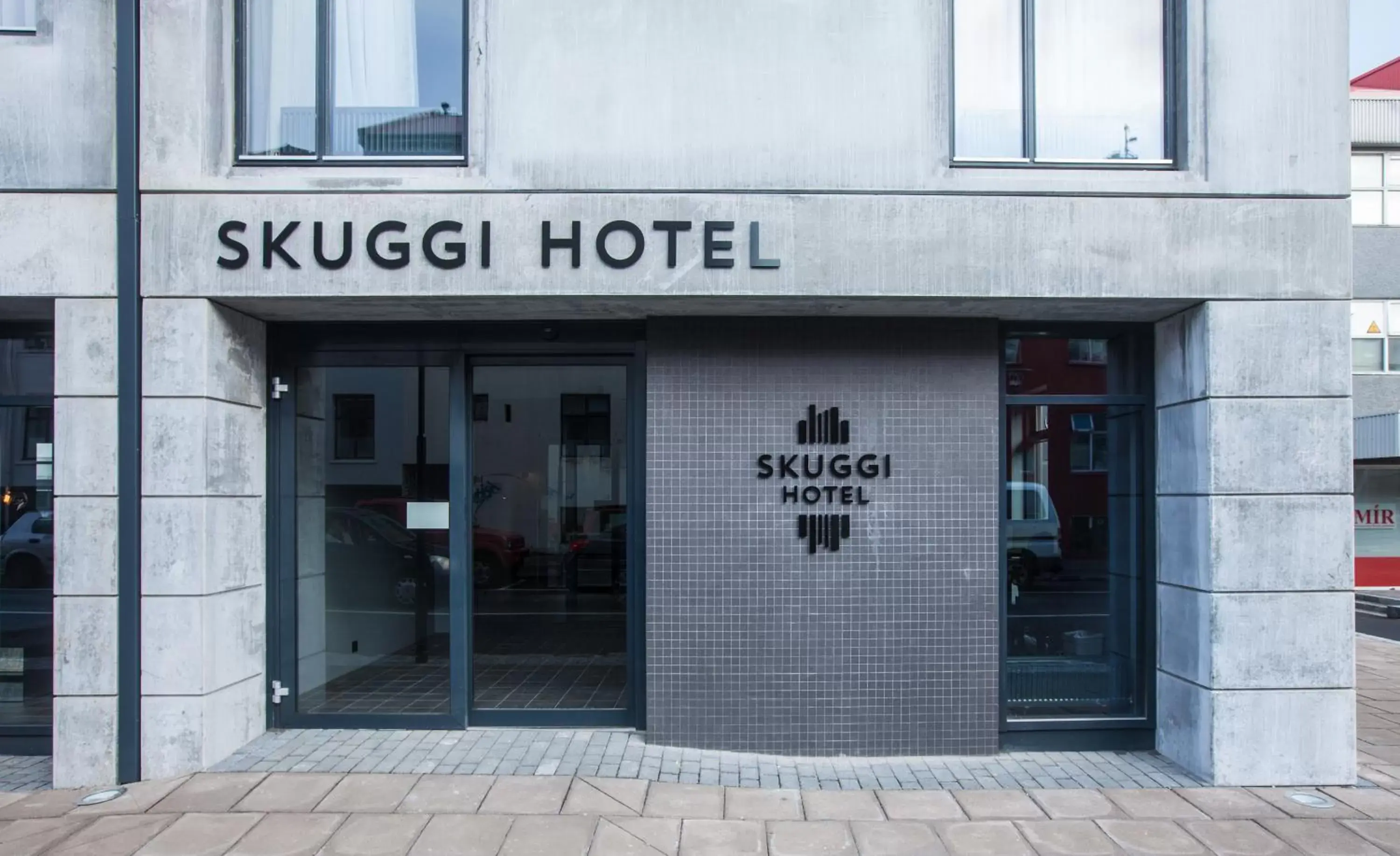 Facade/entrance in Skuggi Hotel by Keahotels