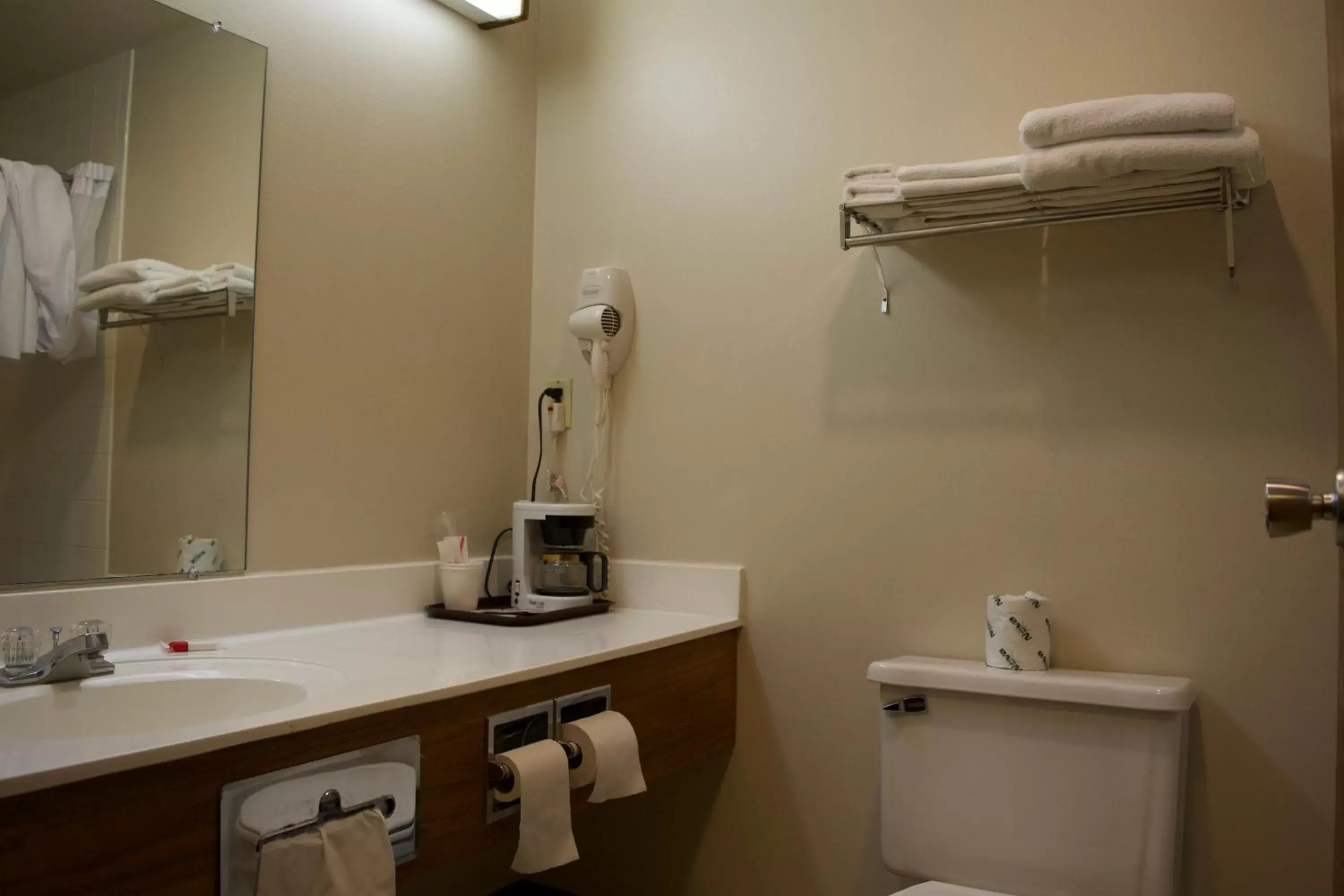 Bathroom in AmeriVu Inn and Suites Shawano WI