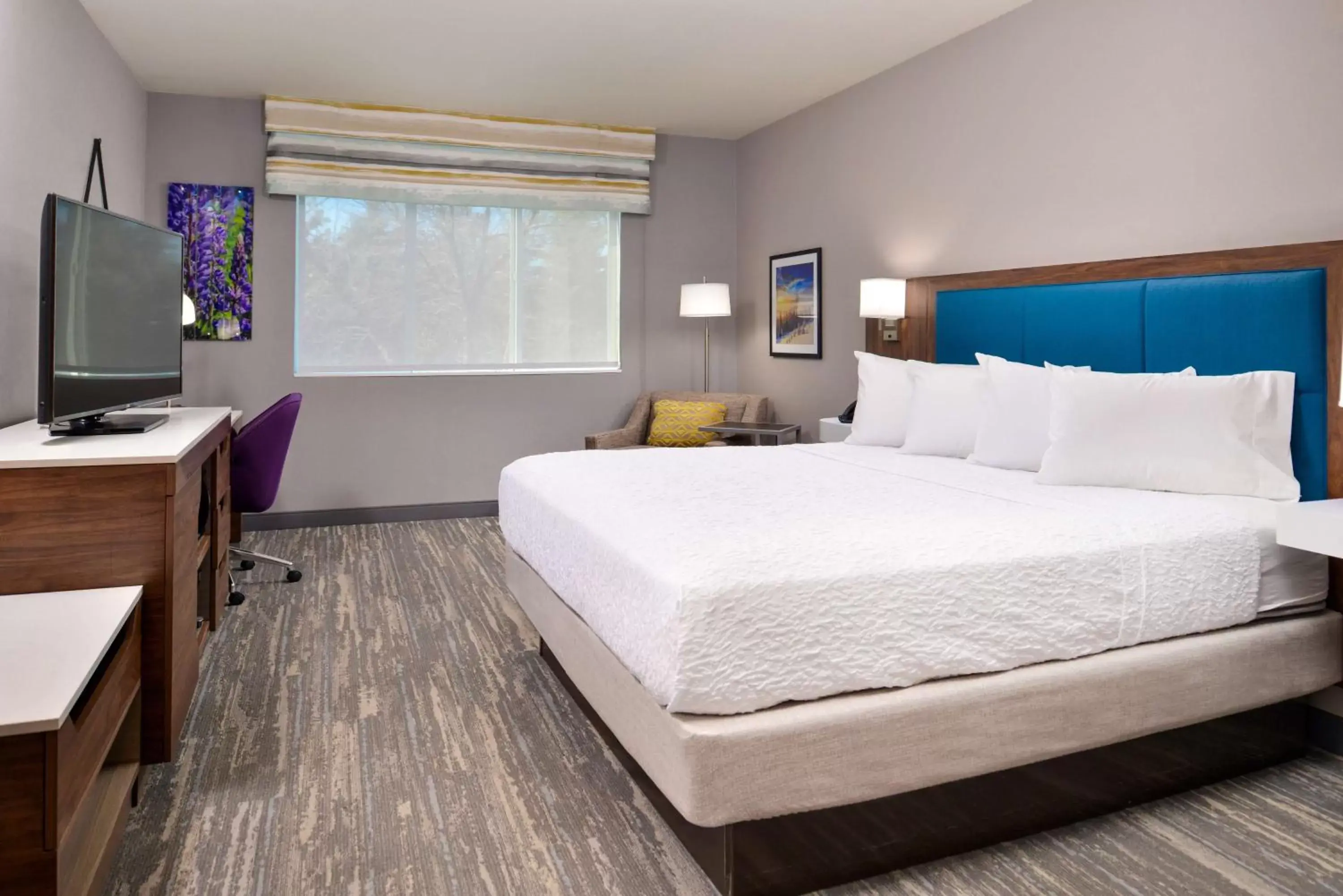 Bedroom, Bed in Hampton Inn & Suites Boise/Spectrum