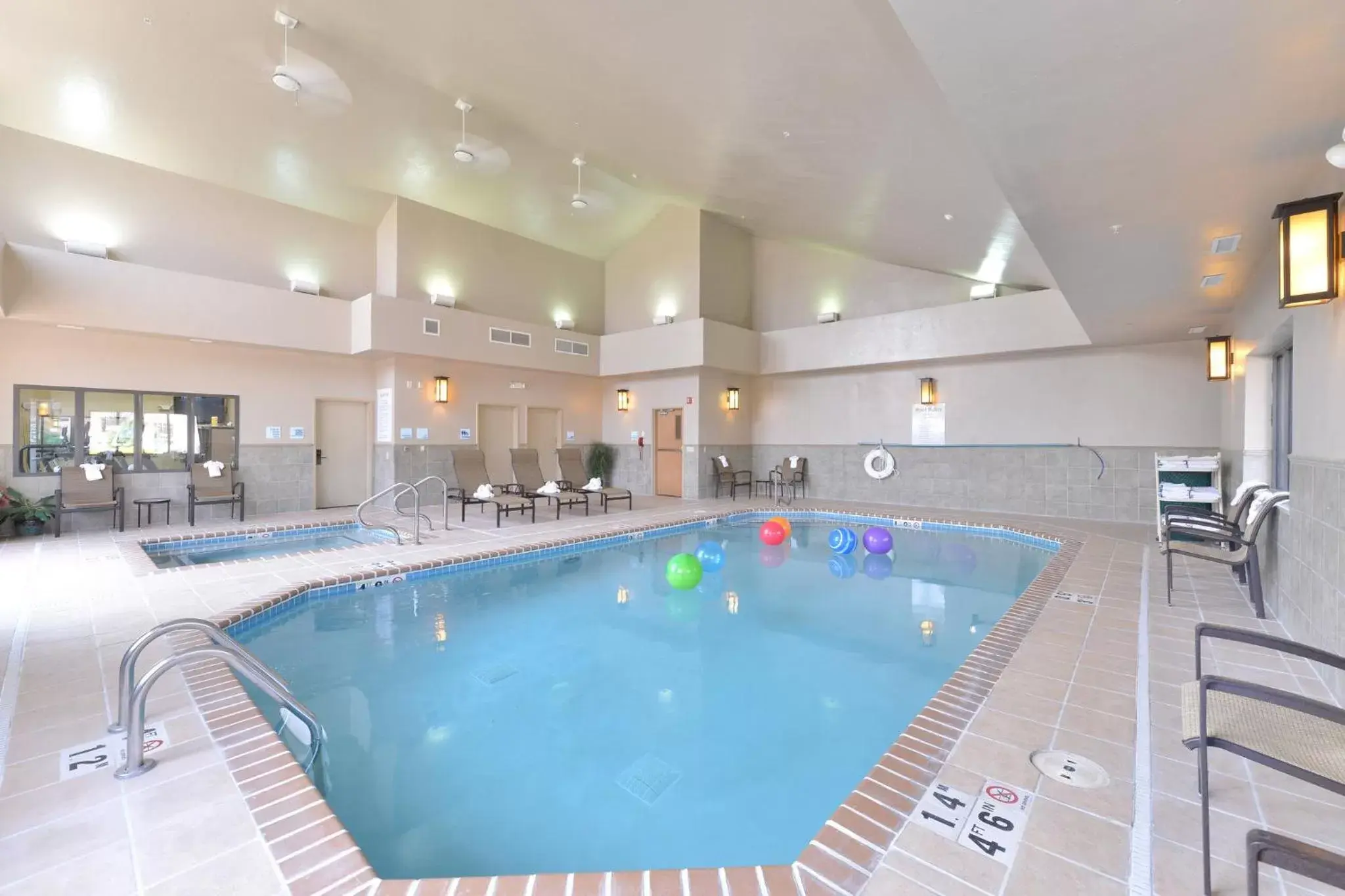 Swimming Pool in Holiday Inn Express Hotel & Suites Gillette, an IHG Hotel