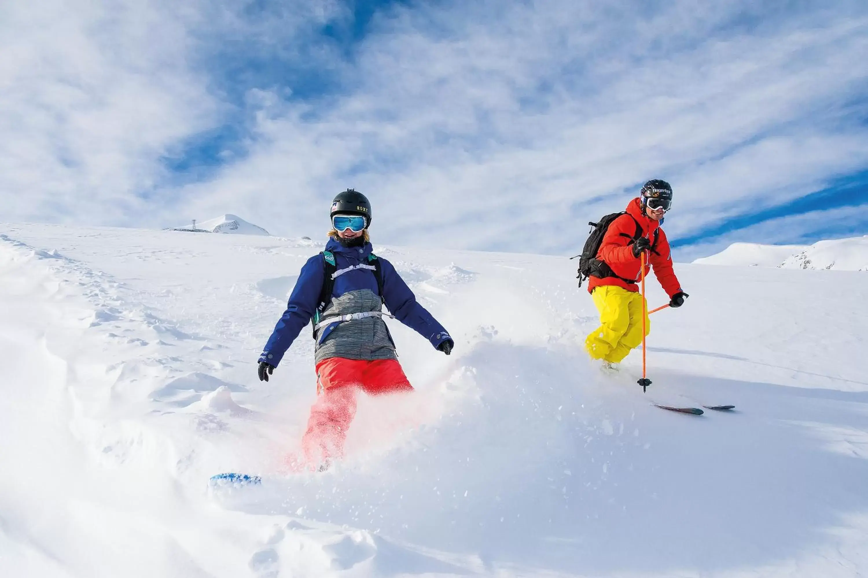 Winter, Skiing in Hôtel L'Aiguille Percée