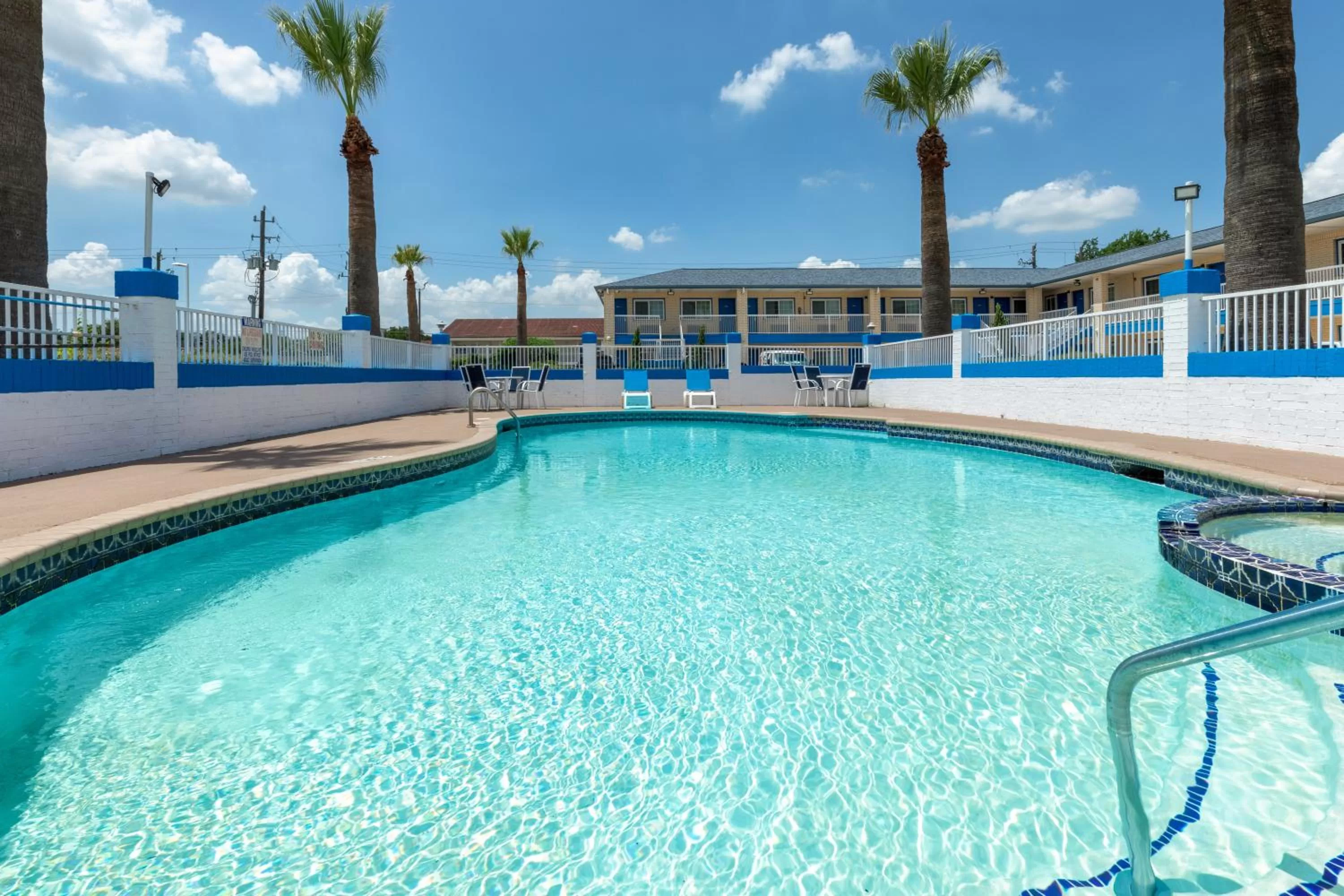Swimming pool in Days Inn by Wyndham Baytown TX
