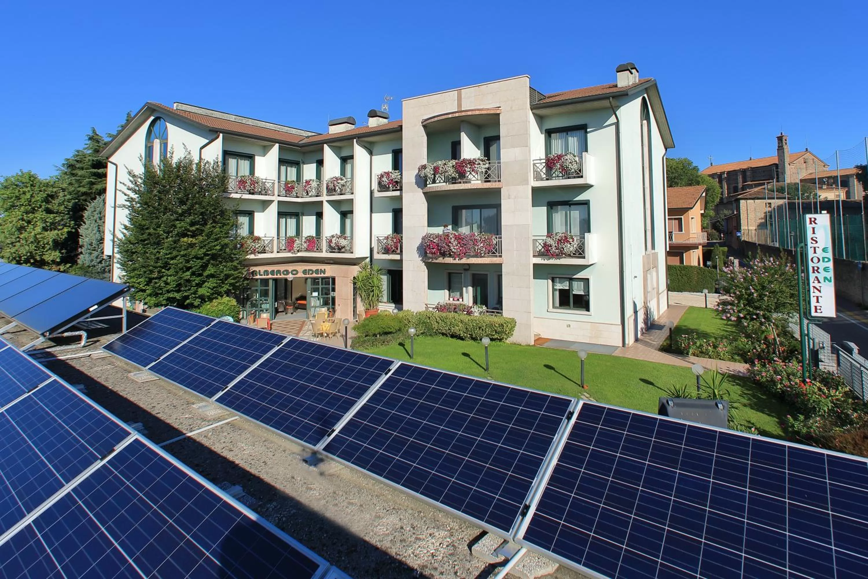 Property building in Hotel Eden