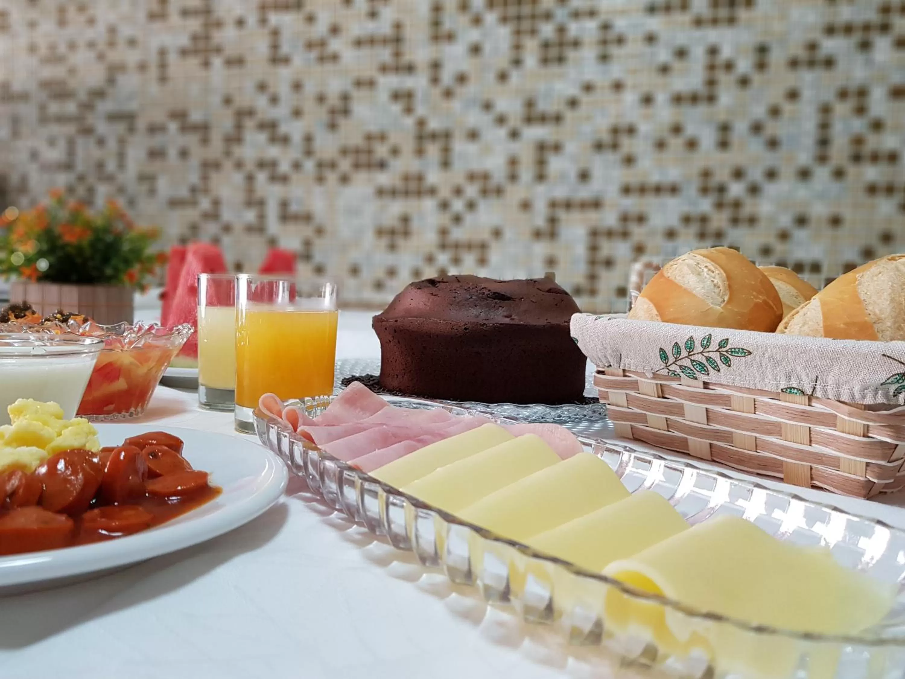 Breakfast in Hotel Recreio dos Bandeirantes