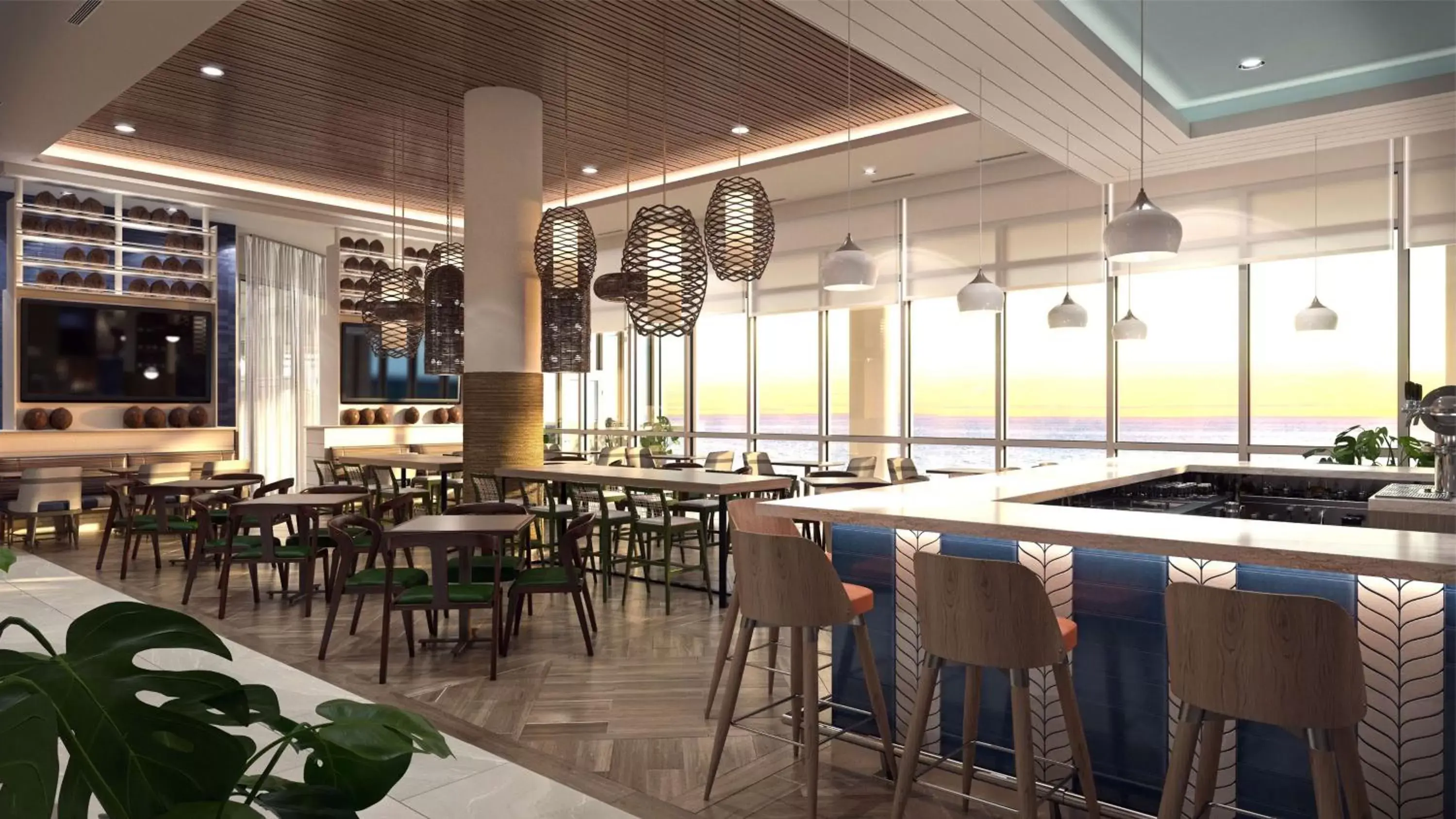 Restaurant/places to eat in Hyatt Place Panama City Beach - Beachfront