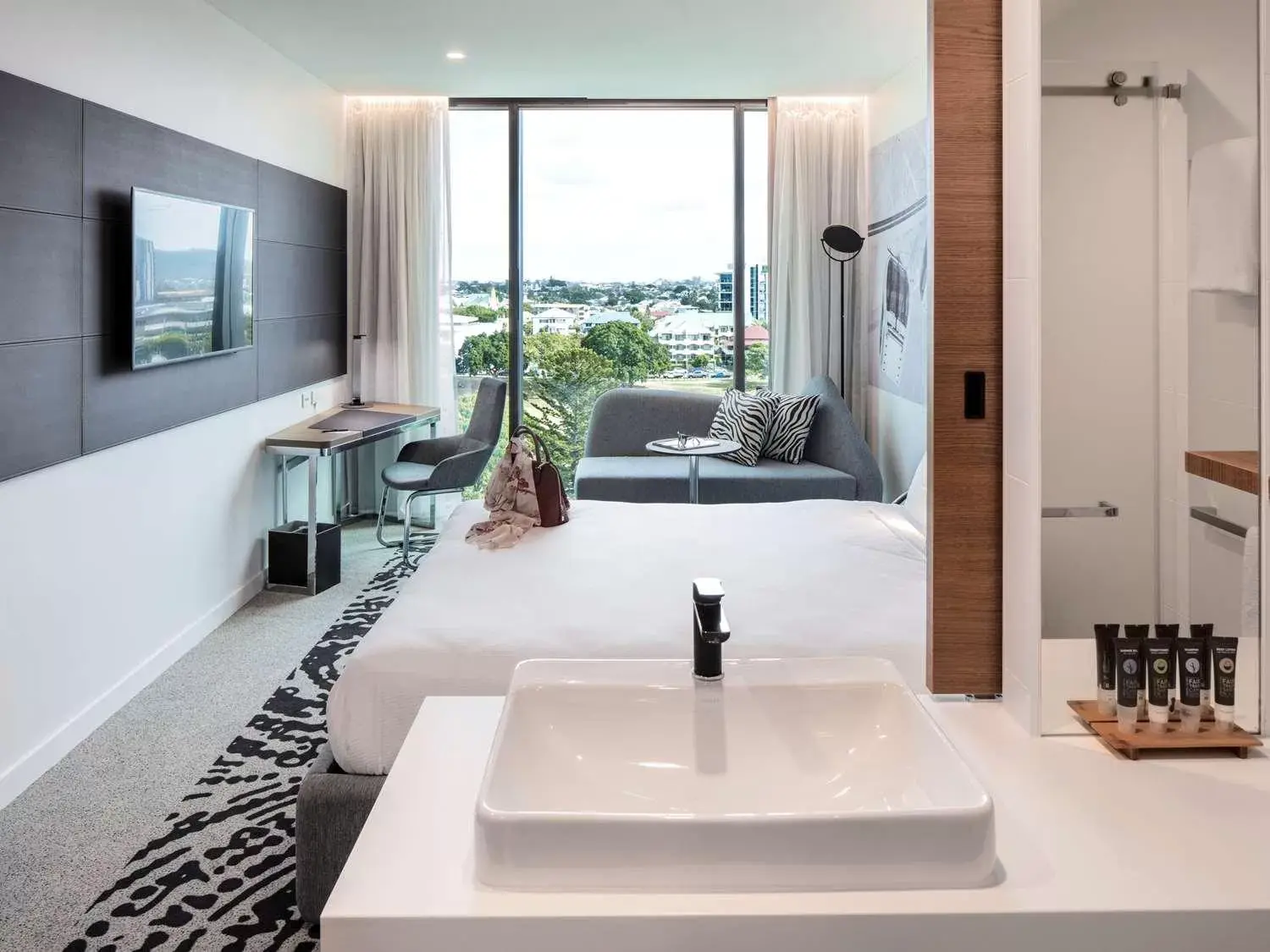 Bathroom in Novotel Brisbane South Bank